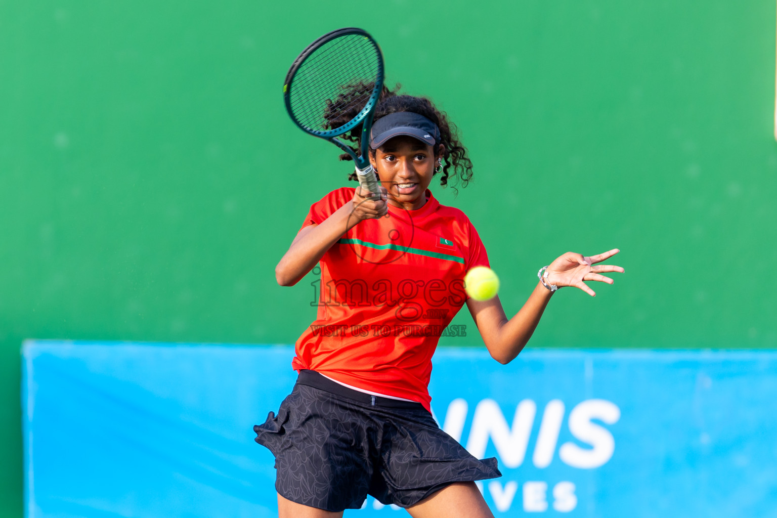 Day 4 of ATF Maldives Junior Open Tennis was held in Male' Tennis Court, Male', Maldives on Thursday, 12th December 2024. Photos: Nausham Waheed/ images.mv