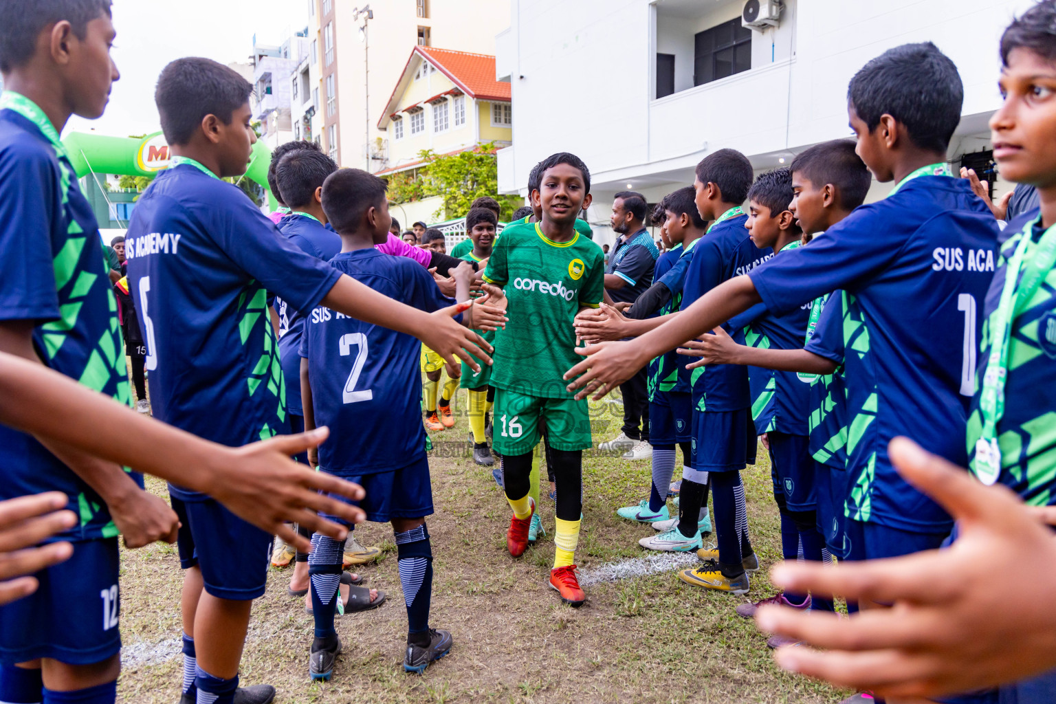 Day 4 of MILO Academy Championship 2024 - U12 was held at Henveiru Grounds in Male', Maldives on Sunday, 7th July 2024. Photos: Nausham Waheed / images.mv