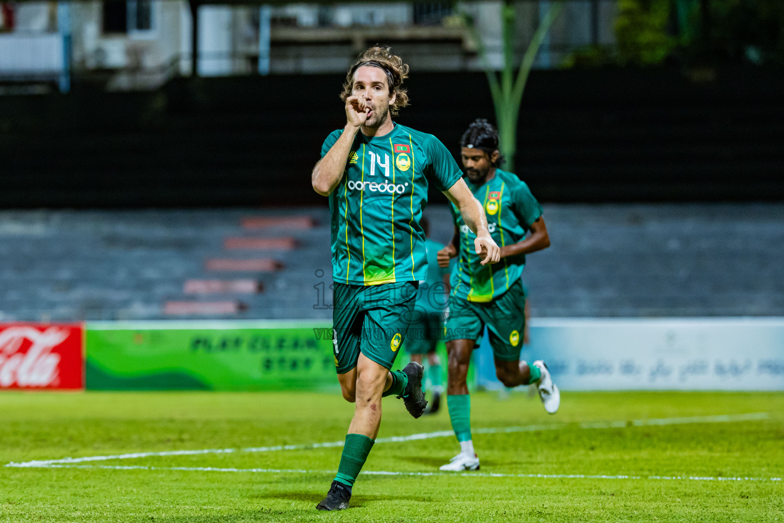 Maziya Sports & Recreation vs TC Sports Club in Dhivehi Premier League 2025/26 held in National Football Stadium, Male', Maldives on Wednesday, 24th September 2025. Photos: Areef Adam / Images.mv