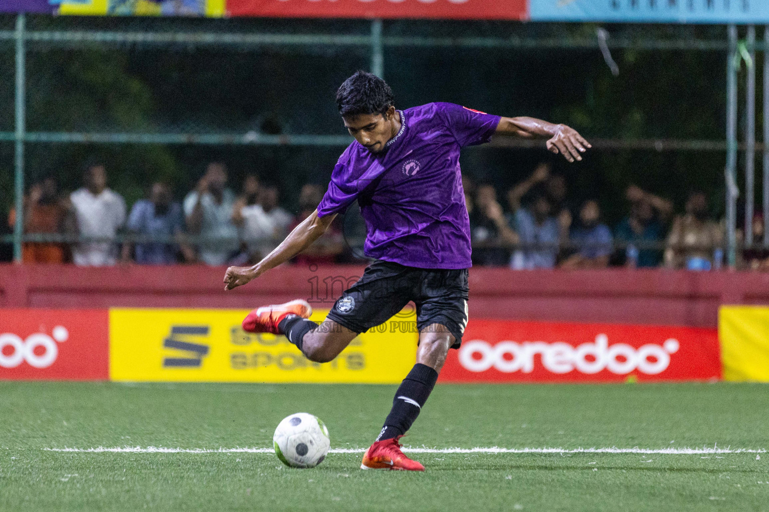 GA Dhevvadhoo vs GA Kanduhulhudhoo in Day 10 of Golden Futsal Challenge 2024 was held on Tuesday, 23rd January 2024, in Hulhumale', Maldives Photos: Nausham Waheed / images.mv