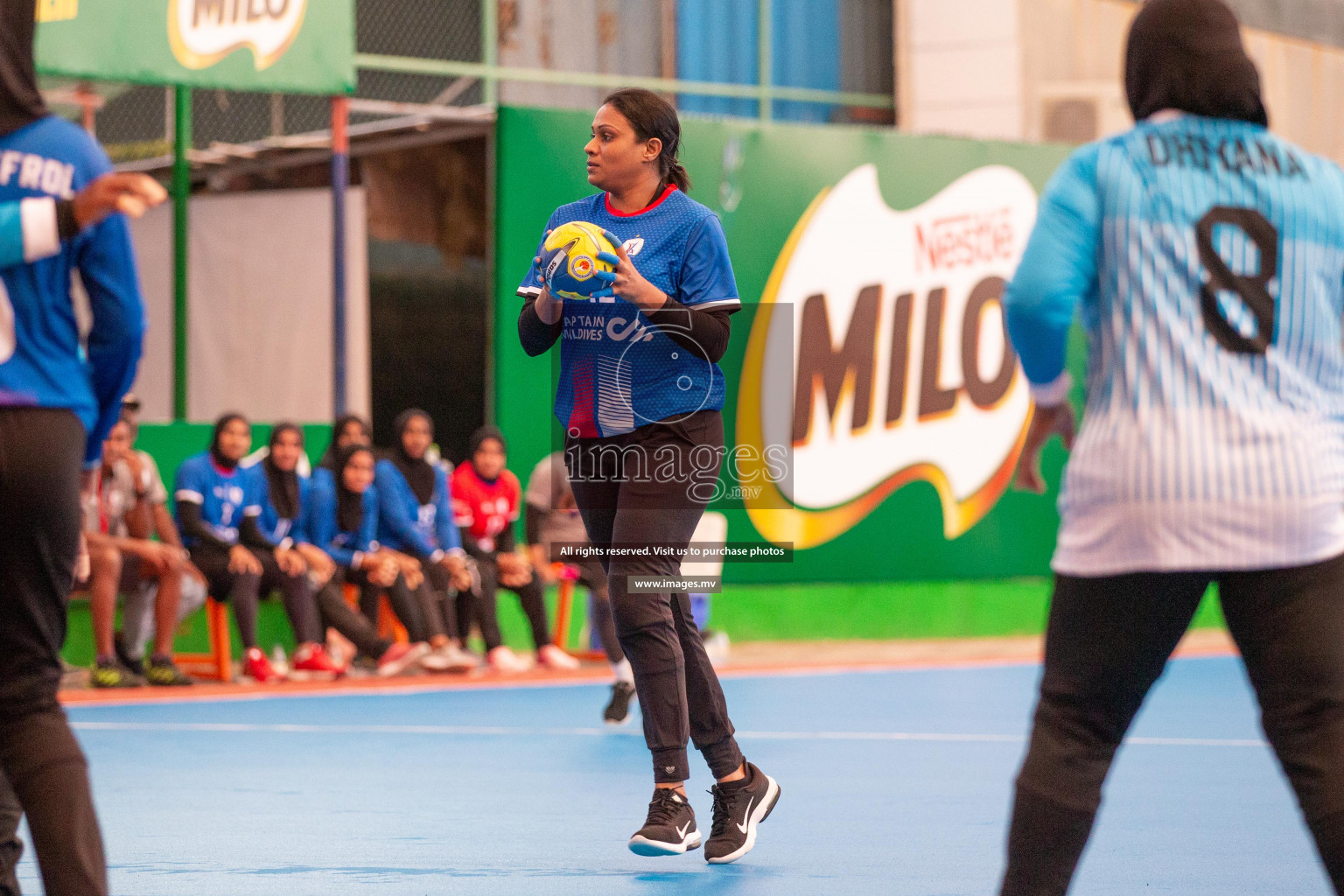 Milo 8th National Handball Tournament Day3, 17th December 2021, at Handball Ground, Male', Maldives. Photos by Shuu Abdul Sattar