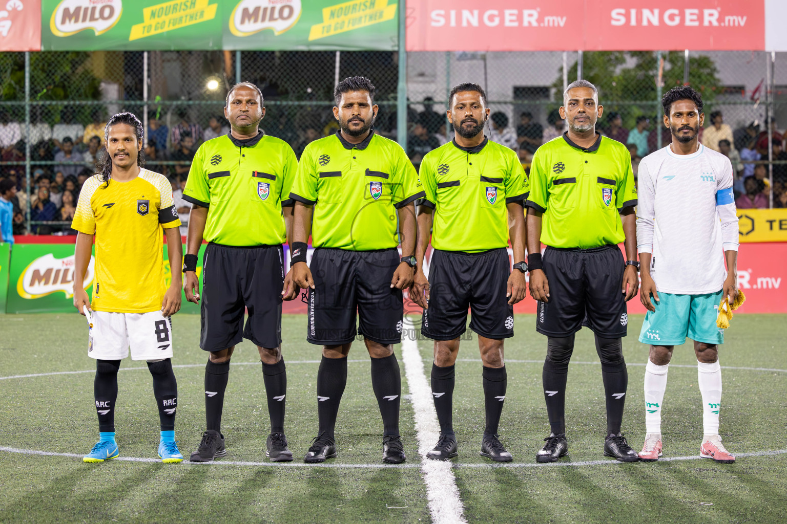 RRC vs MPL in Semi Finals of Club Maldives Cup 2024 held in Rehendi Futsal Ground, Hulhumale', Maldives on Monday, 14th October 2024. Photos: Ismail Thoriq / images.mv