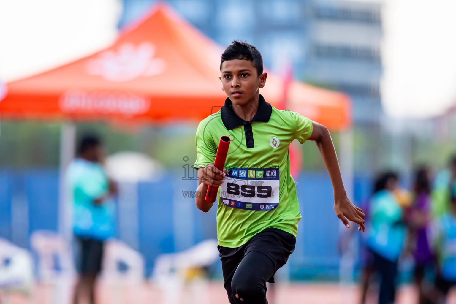 Day 5 of MWSC Interschool Athletics Championships 2024 held in Hulhumale Running Track, Hulhumale, Maldives on Wednesday, 13th November 2024. Photos by: Nausham Waheed / Images.mv