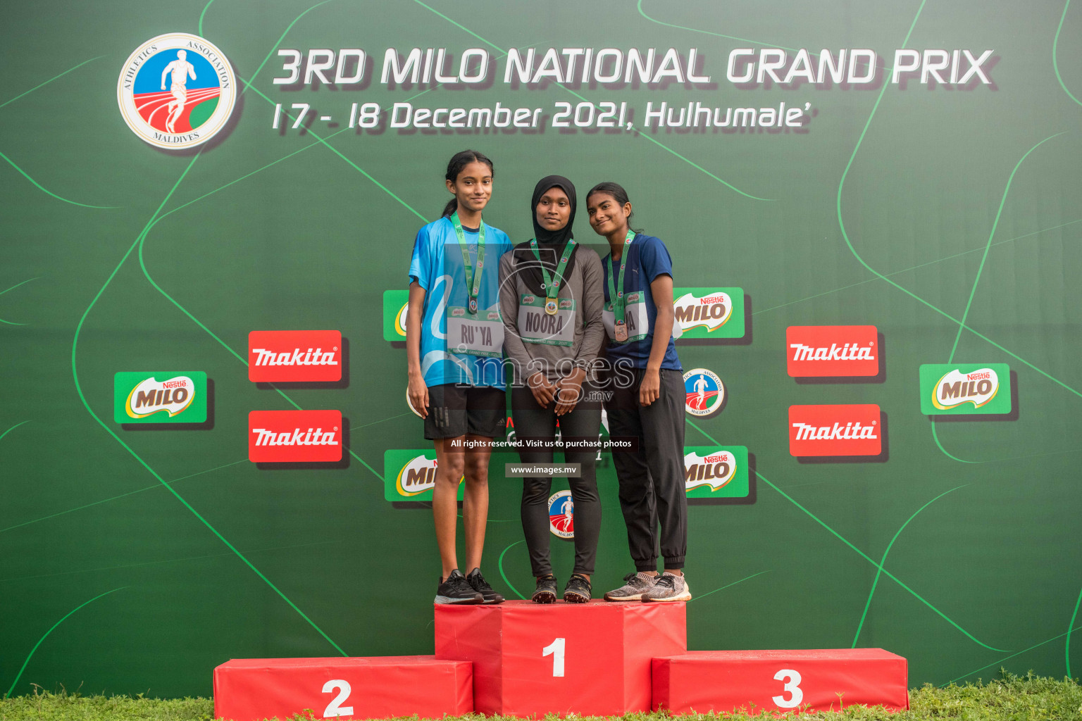 Day 1 of 3rd Milo National Grand Prix 2021 held on 17 December 2021 in Hulhumale', Maldives