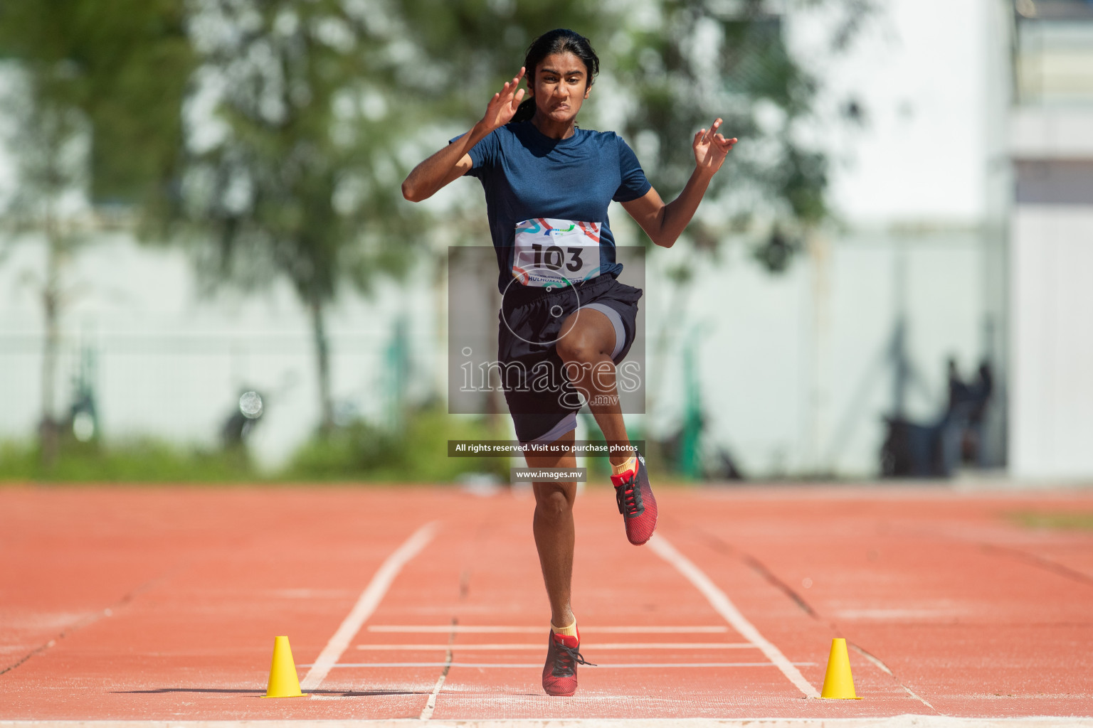 Day four of Inter School Athletics Championship 2023 was held at Hulhumale' Running Track at Hulhumale', Maldives on Wednesday, 17th May 2023. Photos: Nausham Waheed/ images.mv