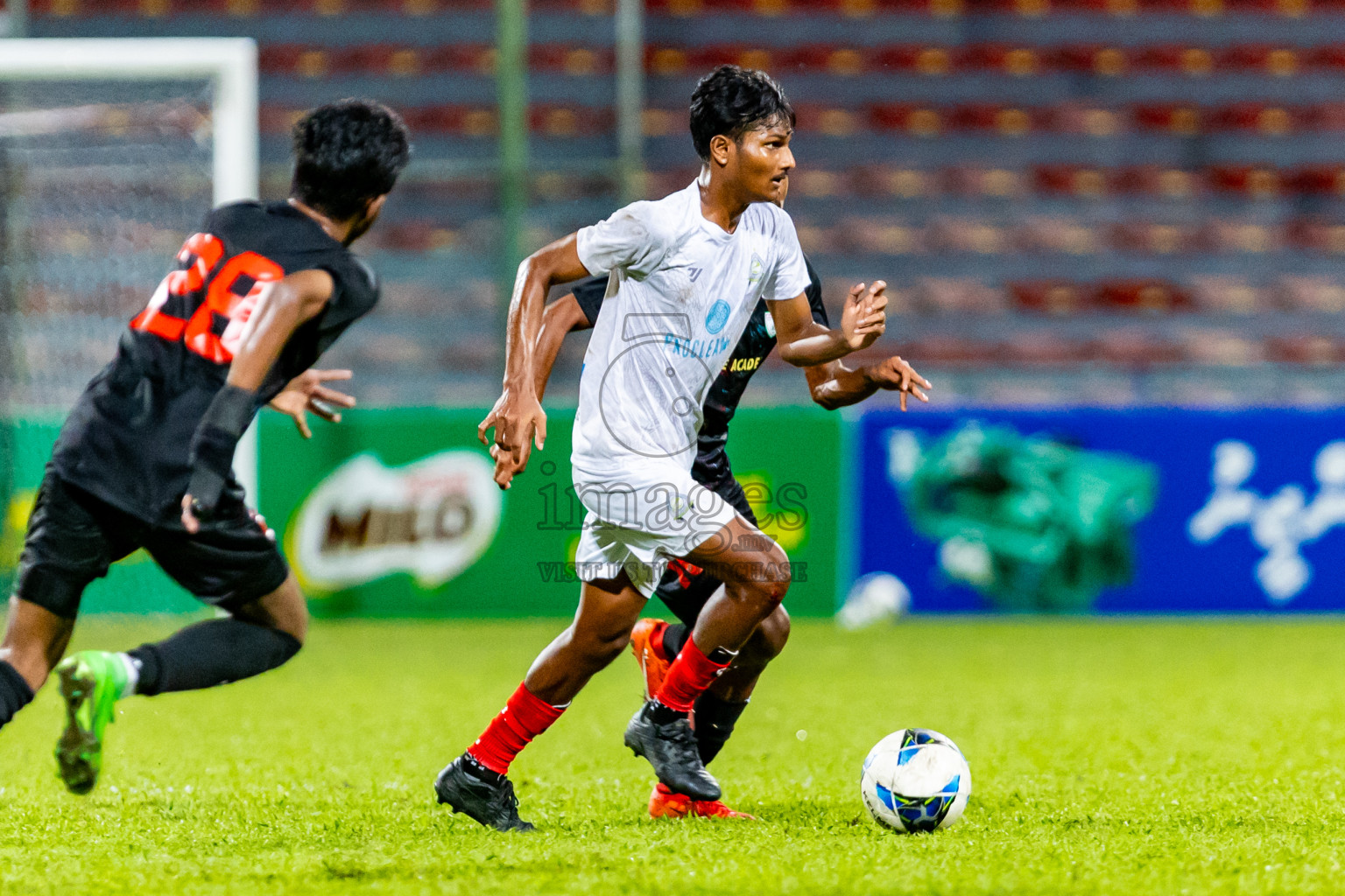 Club Green Street vs Club Eagles in Day 6 of Under 19 Youth Championship 2024 was held at National Stadium in Male', Maldives on Monday, 24th June 2024. Photos: Nausham Waheed / images.mv