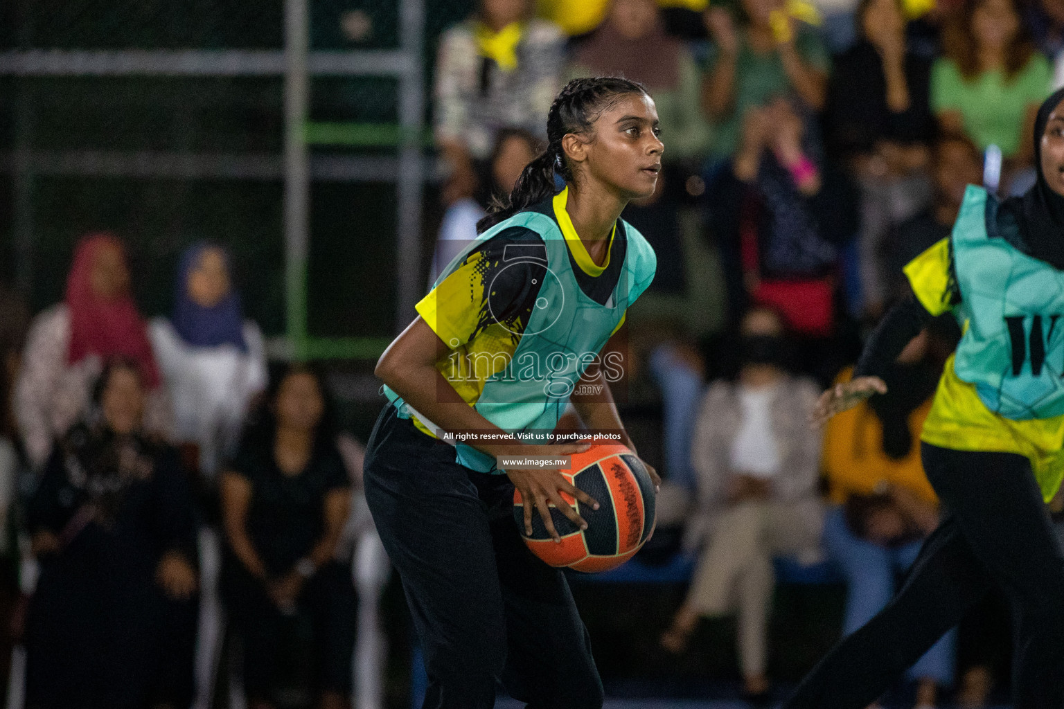 Final of 20th Milo National Netball Tournament 2023, held in Synthetic Netball Court, Male', Maldives on 11th June 2023 Photos: Nausham Waheed/ Images.mv