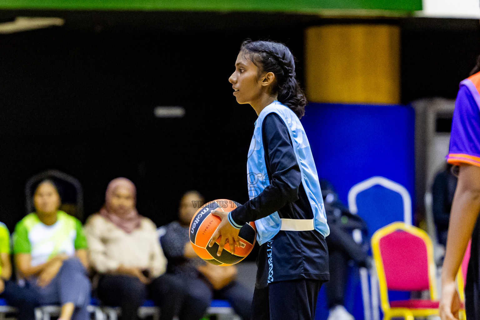 Day 14 of 25th Inter-School Netball Tournament was held in Social Center at Male', Maldives on Sunday, 25th August 2024. Photos: Nausham Waheed / images.mv