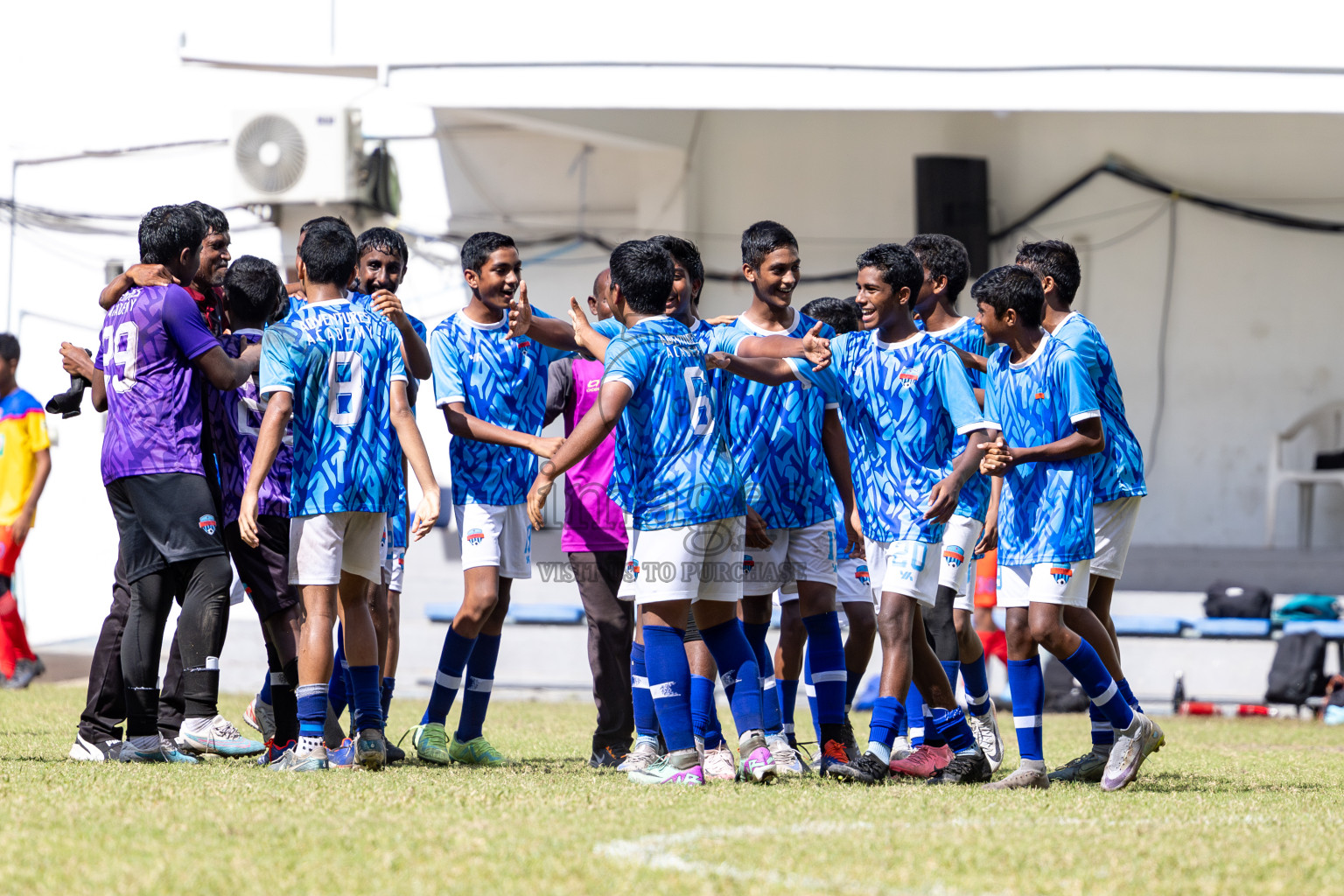 Day 4 of MILO Academy Championship 2024 (U-14) was held in Henveyru Stadium, Male', Maldives on Sunday, 3rd November 2024. 
Photos: Hassan Simah / Images.mv