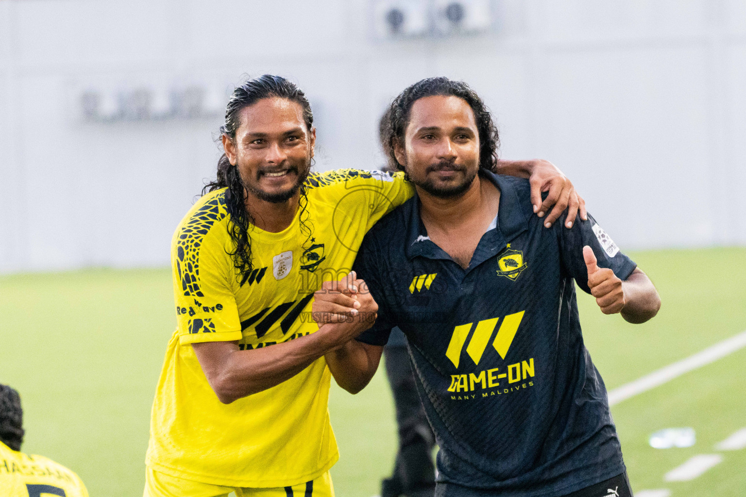 Final Match Irumathi Sports VS Velaa Sports Club in Day 9 of Eydhafushi Cup 2025 held in Eydhafushi Football Stadium at B. Eydhafushi, Maldives on Monday, 15th September 2025. Photos: Arif Rasheed / images.mv