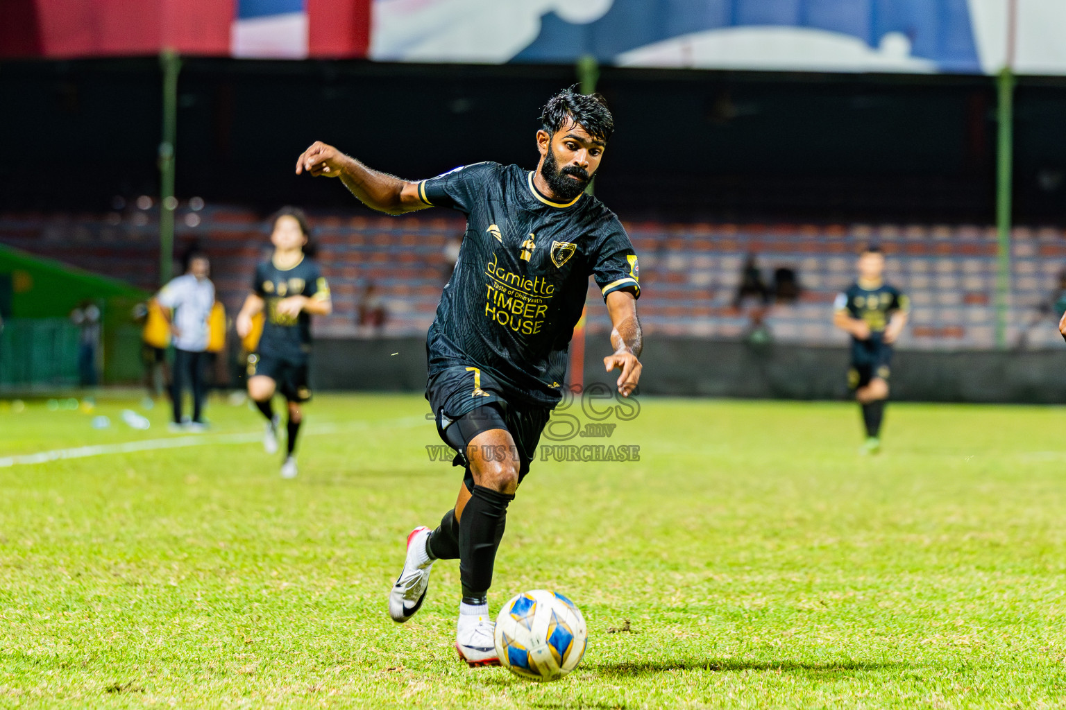 Club Eagles vs Club Green Streets in Dhivehi Premier League 2025/26 held in National Football Stadium, Male', Maldives on Wednesday, 1st September 2025. Photos: Areef Adam / Images.mv