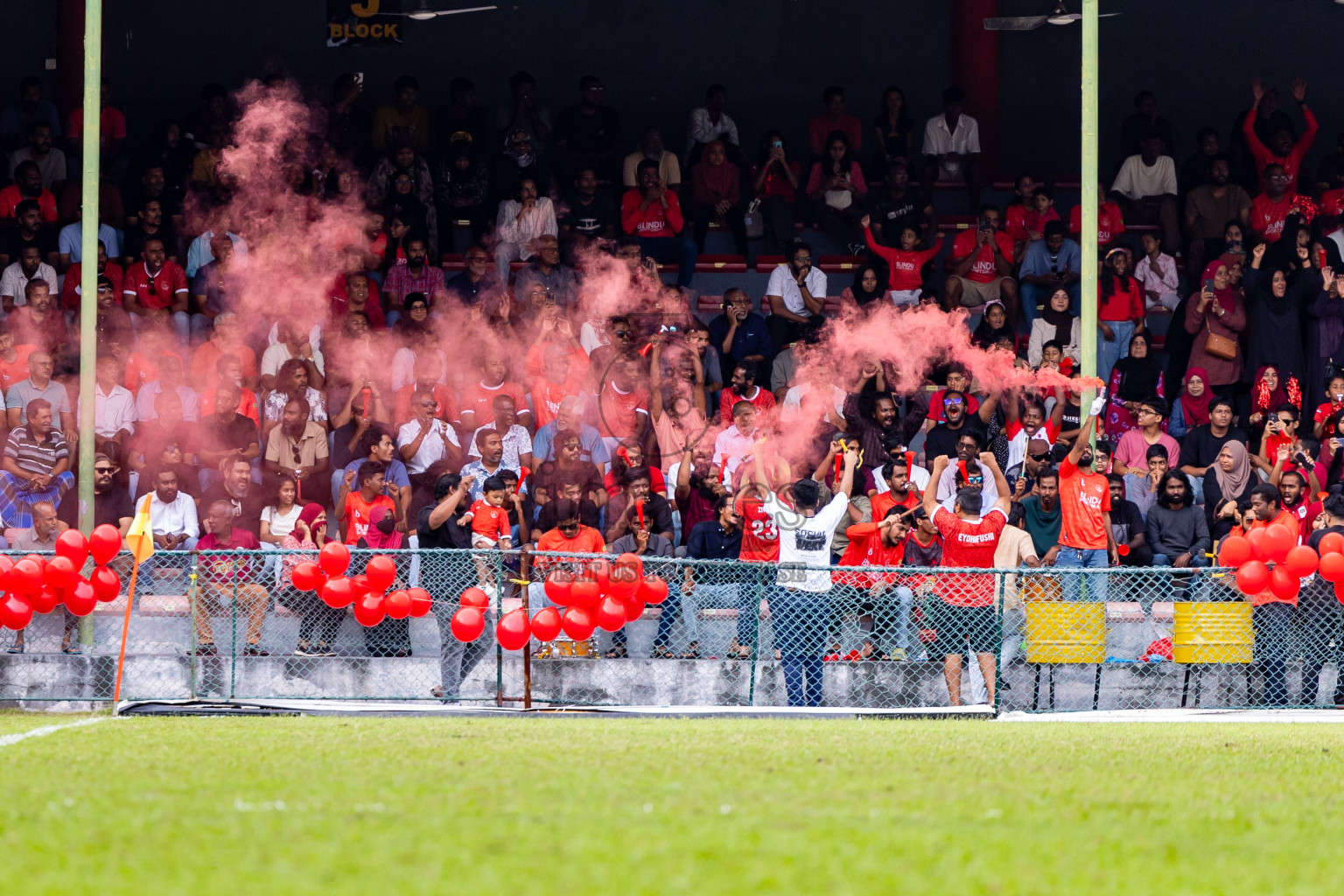 Eydhafushi vs Male' in Semi Finals of Gold Cup 2024 held at National Football Stadium on Saturday, 21st December 2024. Photos: Nausham Waheed / Images.mv