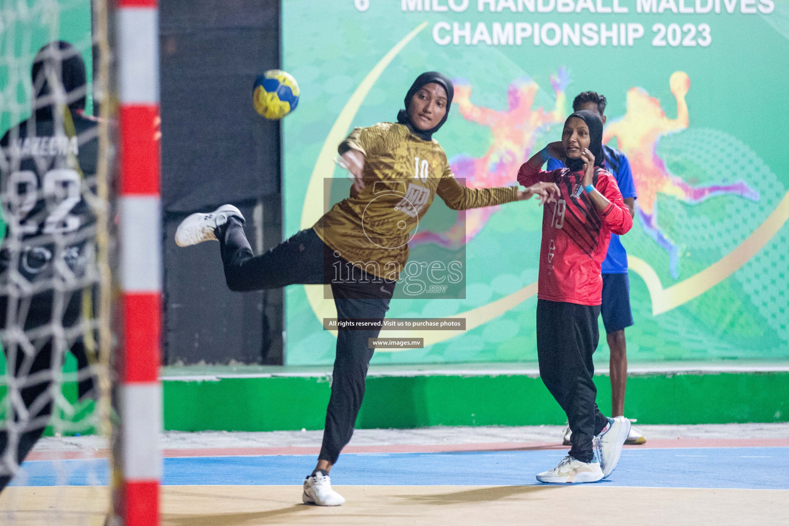 Day 6 of 6th MILO Handball Maldives Championship 2023, held in Handball ground, Male', Maldives on Thursday, 25th May 2023 Photos: Shuu Abdul Sattar/ Images.mv