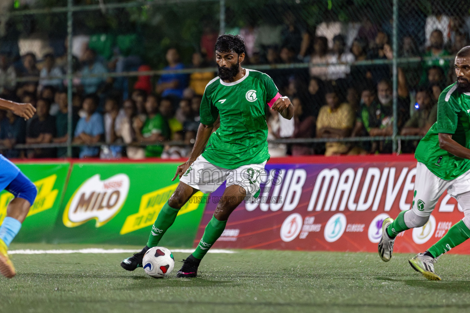 CLUB HDC vs CLUB FEN in Club Maldives Cup 2024 held in Rehendi Futsal Ground, Hulhumale', Maldives on Monday, 23rd September 2024. 
Photos: Mohamed Mahfooz Moosa / images.mv