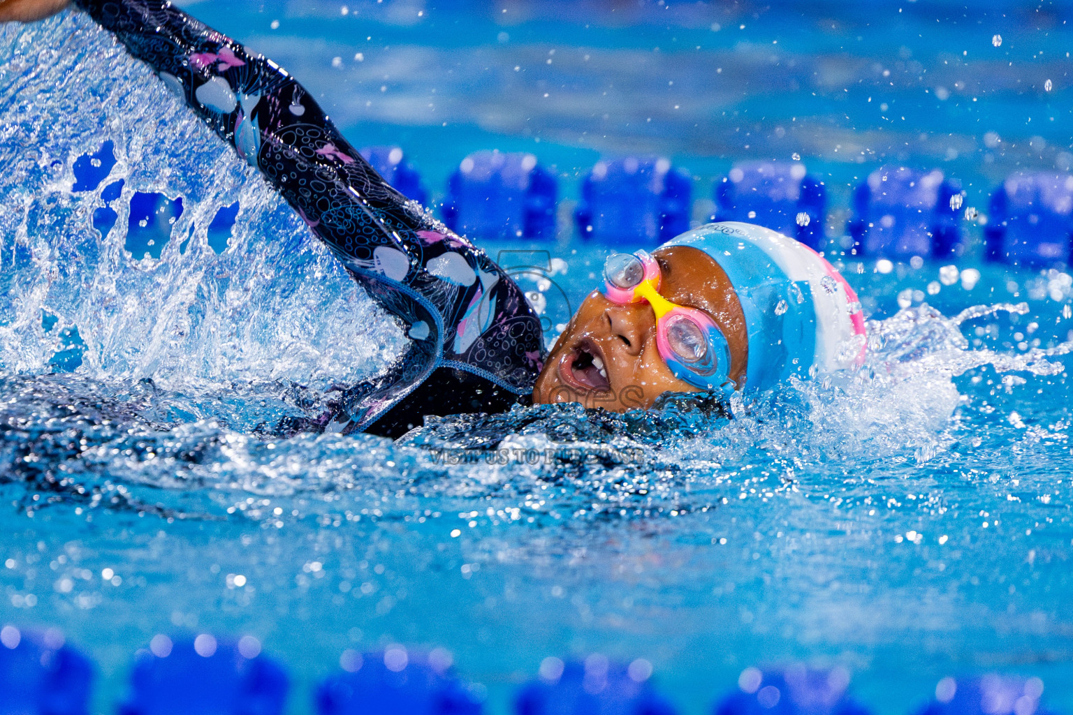 Day 2 of BML 5th National Swimming Kids Festival 2024 held in Hulhumale', Maldives on Tuesday, 19th November 2024. Photos: Nausham Waheed / images.mv