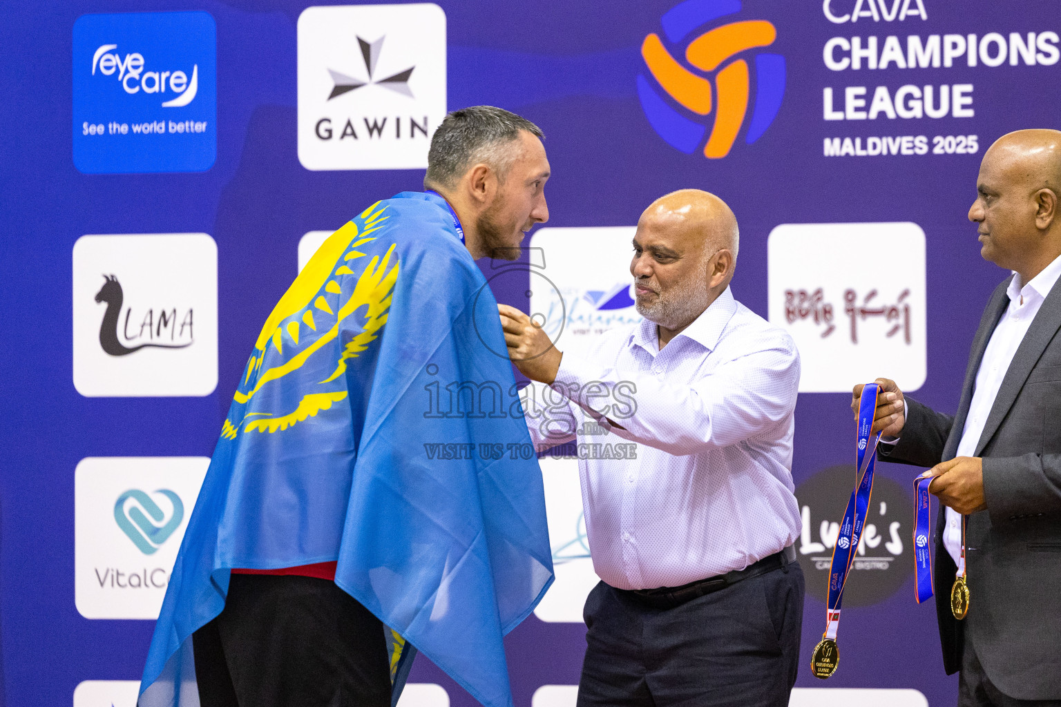 Final of CAVA Champions League 2025 held in Male', Maldives on Wednesday, 23th July 2025 at Social Center Indoor Hall 
Photos By: Mohamed Mahfooz Moosa / images.mv
