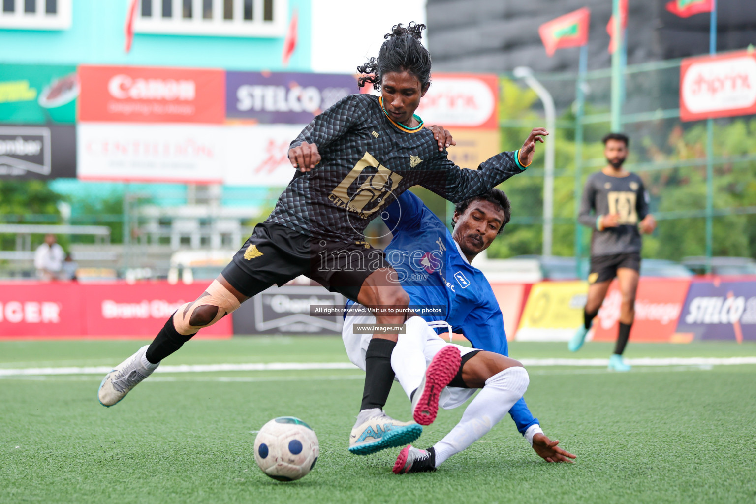 AVSEC vs Medianet in Club Maldives Cup 2023 held in Hulhumale, Maldives, on Sunday, 30th July 2023 Photos: Nausham Waheed / images.mv