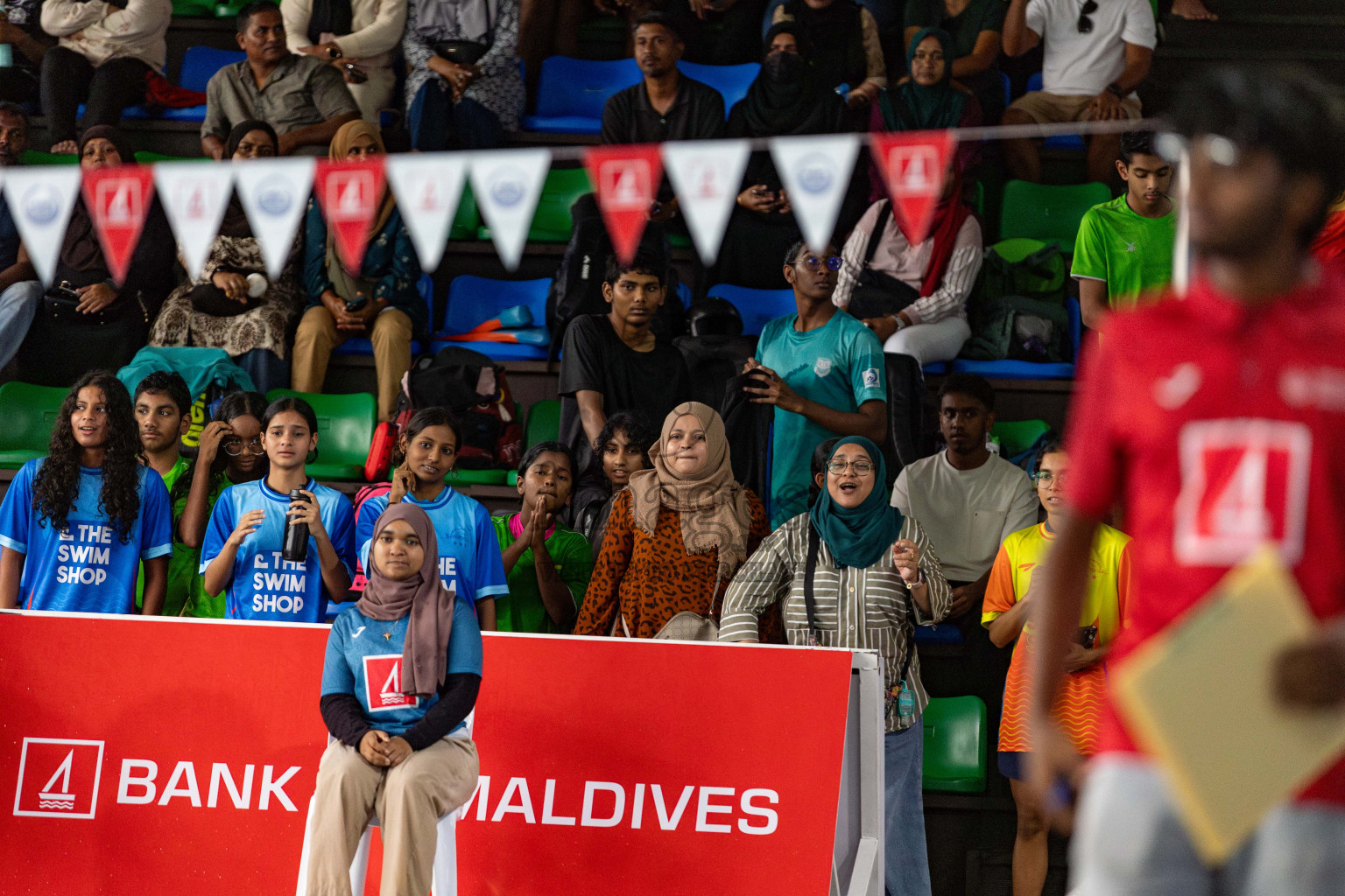 Day 3 of National Swimming Competition 2024 held in Hulhumale', Maldives on Sunday, 15th December 2024. Photos: Hassan Simah / images.mv