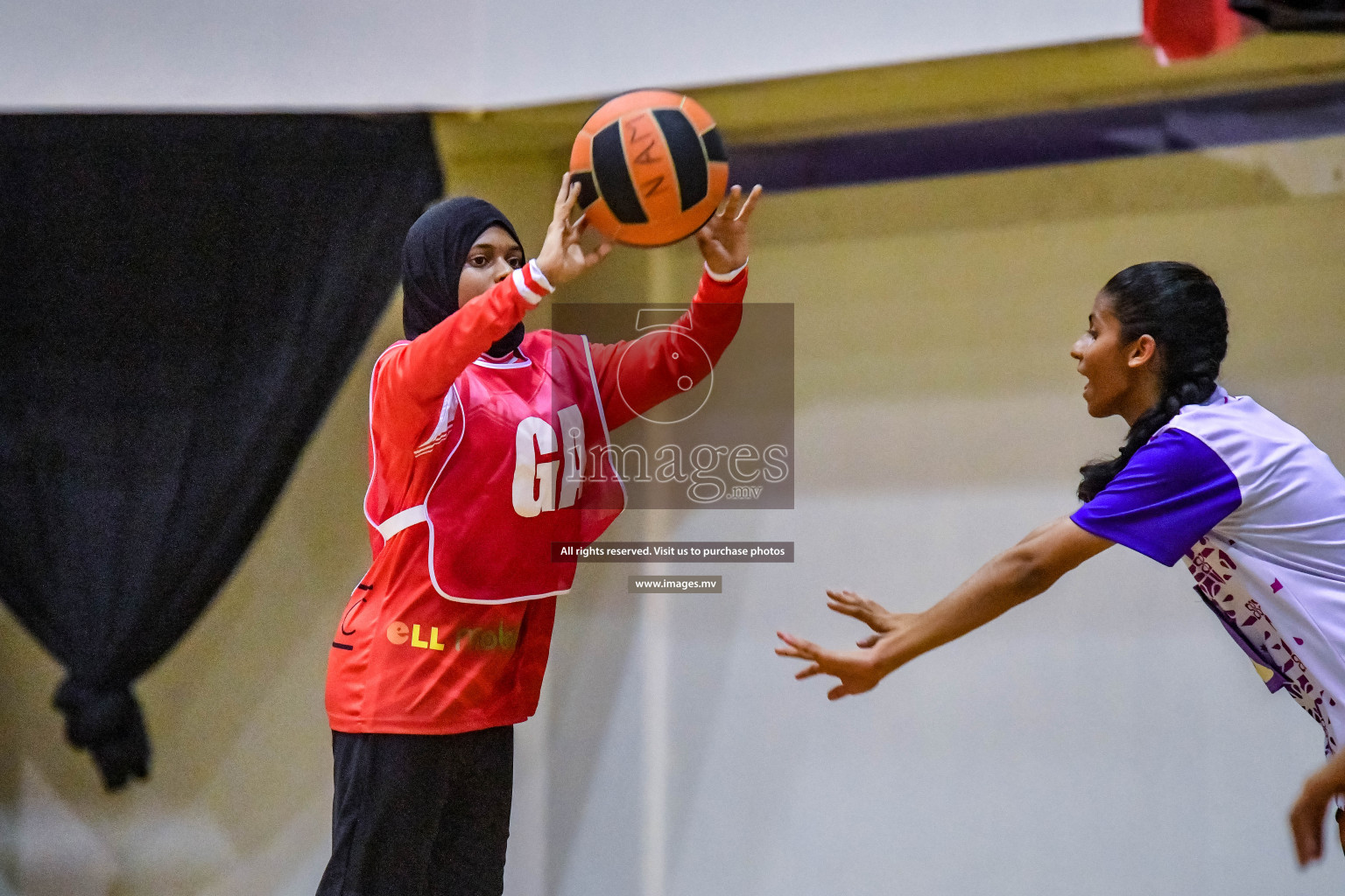 Day 8 of 23rd Inter-School Netball Tournament was held in Male', Maldives on 30th October 2022. Photos: Nausham Waheed / images.mv