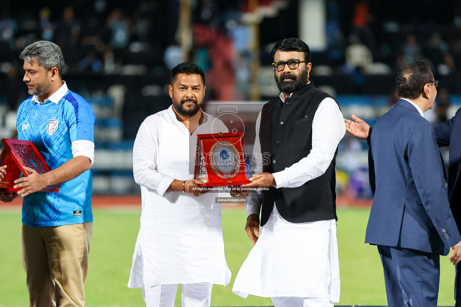 Kuwait vs India in the Final of SAFF Championship 2023 held in Sree Kanteerava Stadium, Bengaluru, India, on Tuesday, 4th July 2023. Photos: Nausham Waheed / images.mv