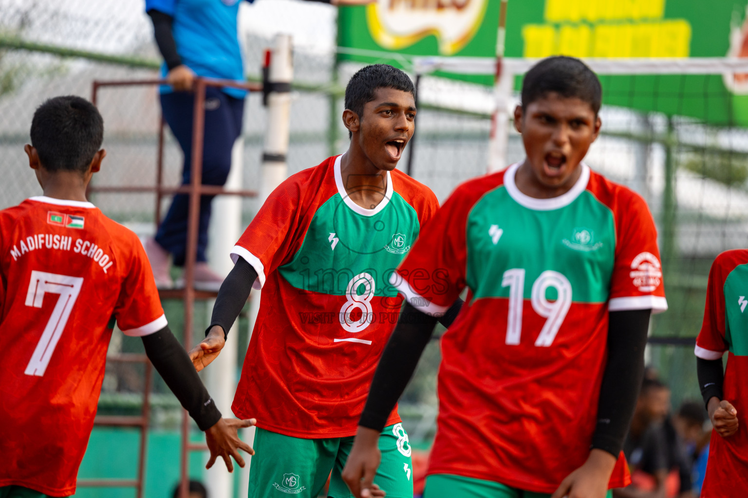 Day 5 of Interschool Volleyball Tournament 2024 was held in Ekuveni Volleyball Court at Male', Maldives on Wednesday, 27th November 2024.
Photos: Ismail Thoriq / images.mv