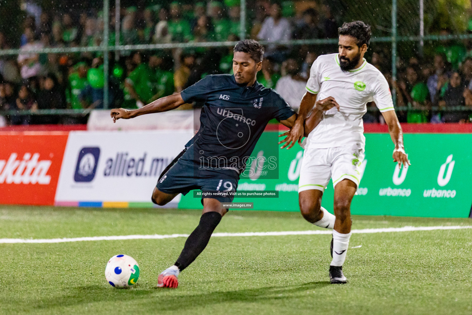 Club Urbanco vs Club Immigration in Club Maldives Cup 2023 held in Hulhumale, Maldives, on Friday, 21st July 2023 Photos: Hassan Simah / images.mv