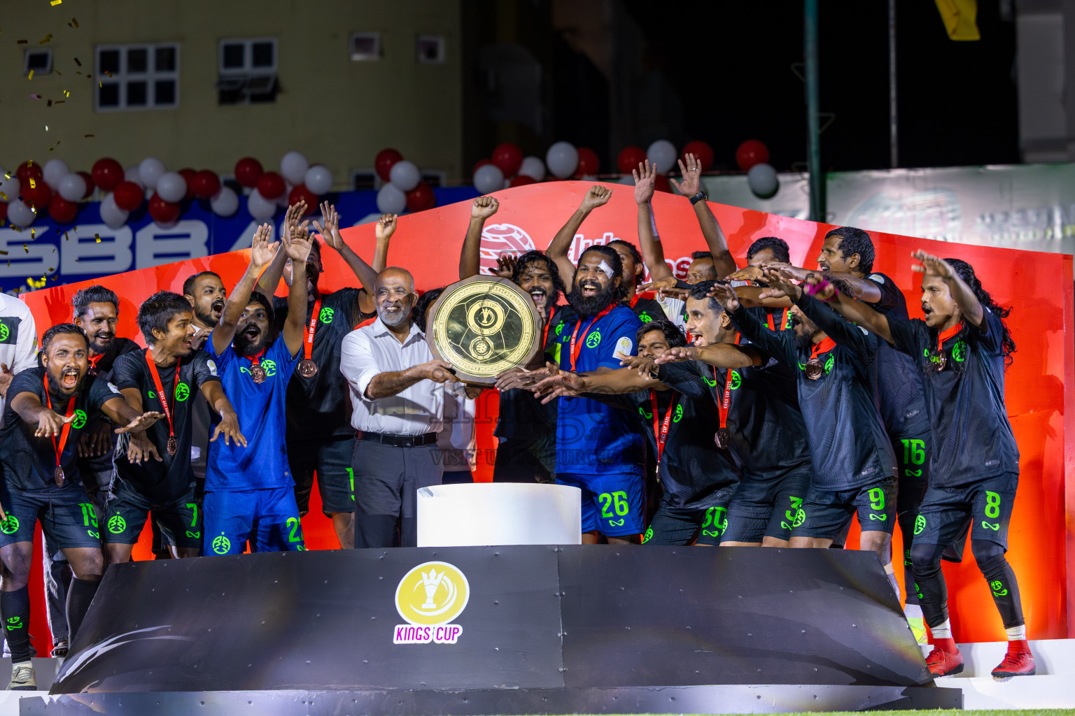 Road Recreation Club vs Club Combination SC Eydhafushi in Kings Cup Final of Club Maldives 2025 was held in Rehendhi Futsal Ground, Hulhumale', Maldives on Tuesday, 9th September 2025. Photos: Ismail Thoriq / images.mv