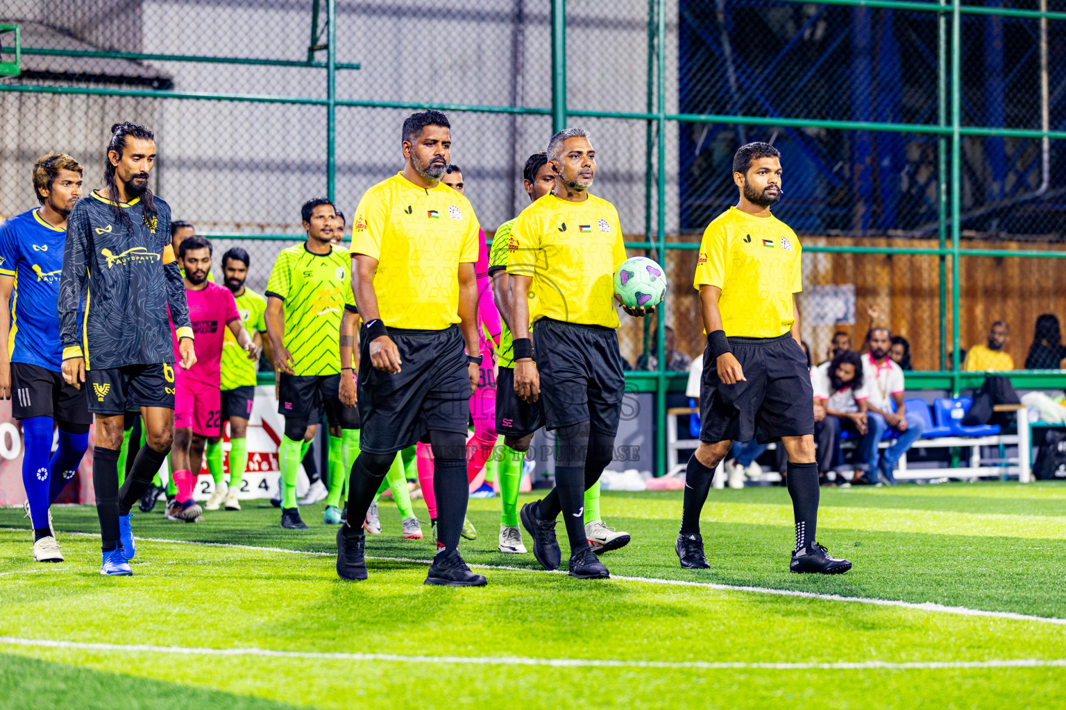 JJ Sports Club vs RDL in Finals of BG Futsal Challenge 2024 was held on Thursday , 4th April 2024, in Male', Maldives Photos: Nausham Waheed / images.mv