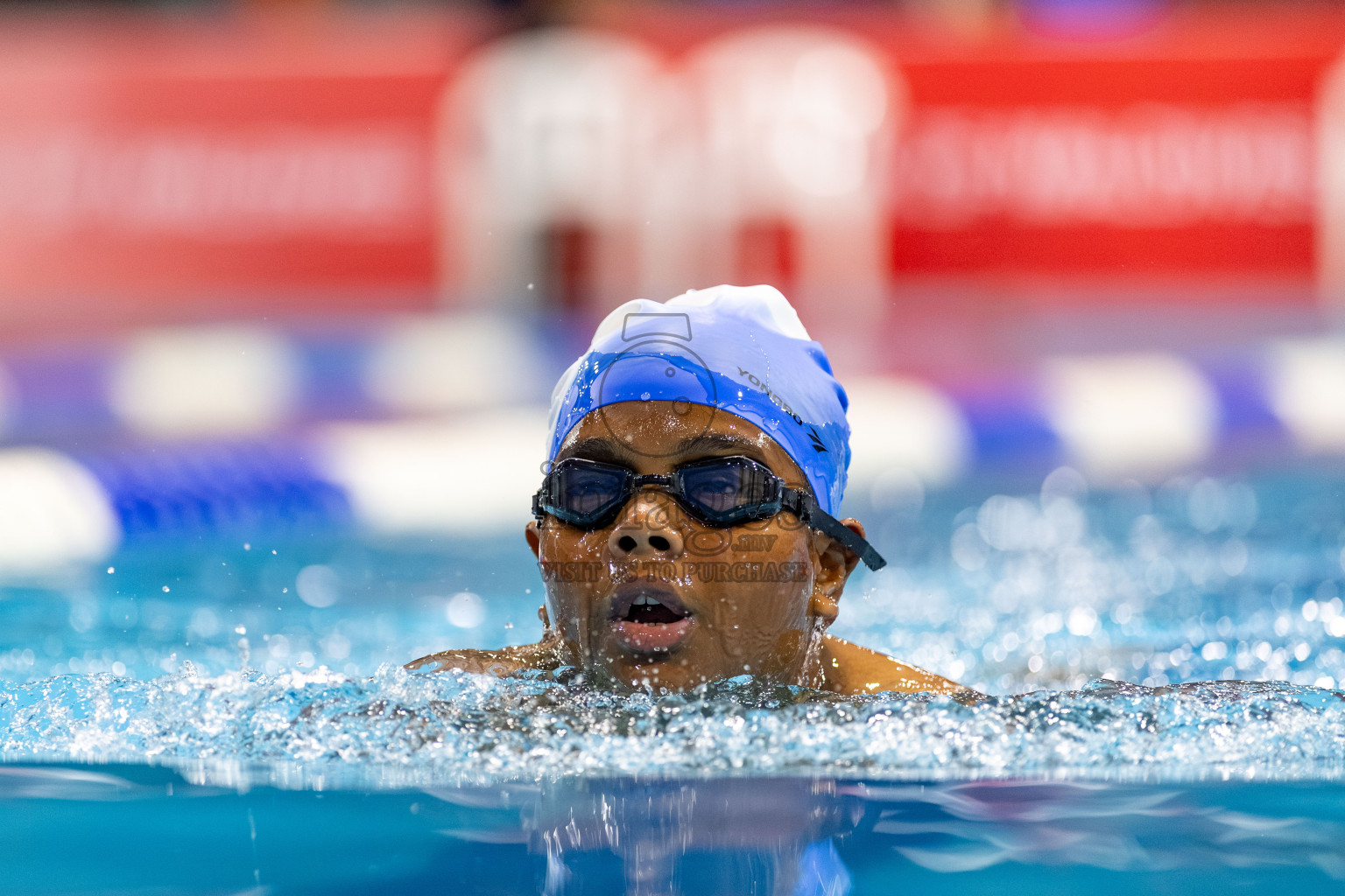 Day 4 of BML 6th National Kids Swimming Kids Festival 2025 held in Hulhumale', Maldives on Thursday, 6th November 2024. Photos: Hassan Simah / images.mv
