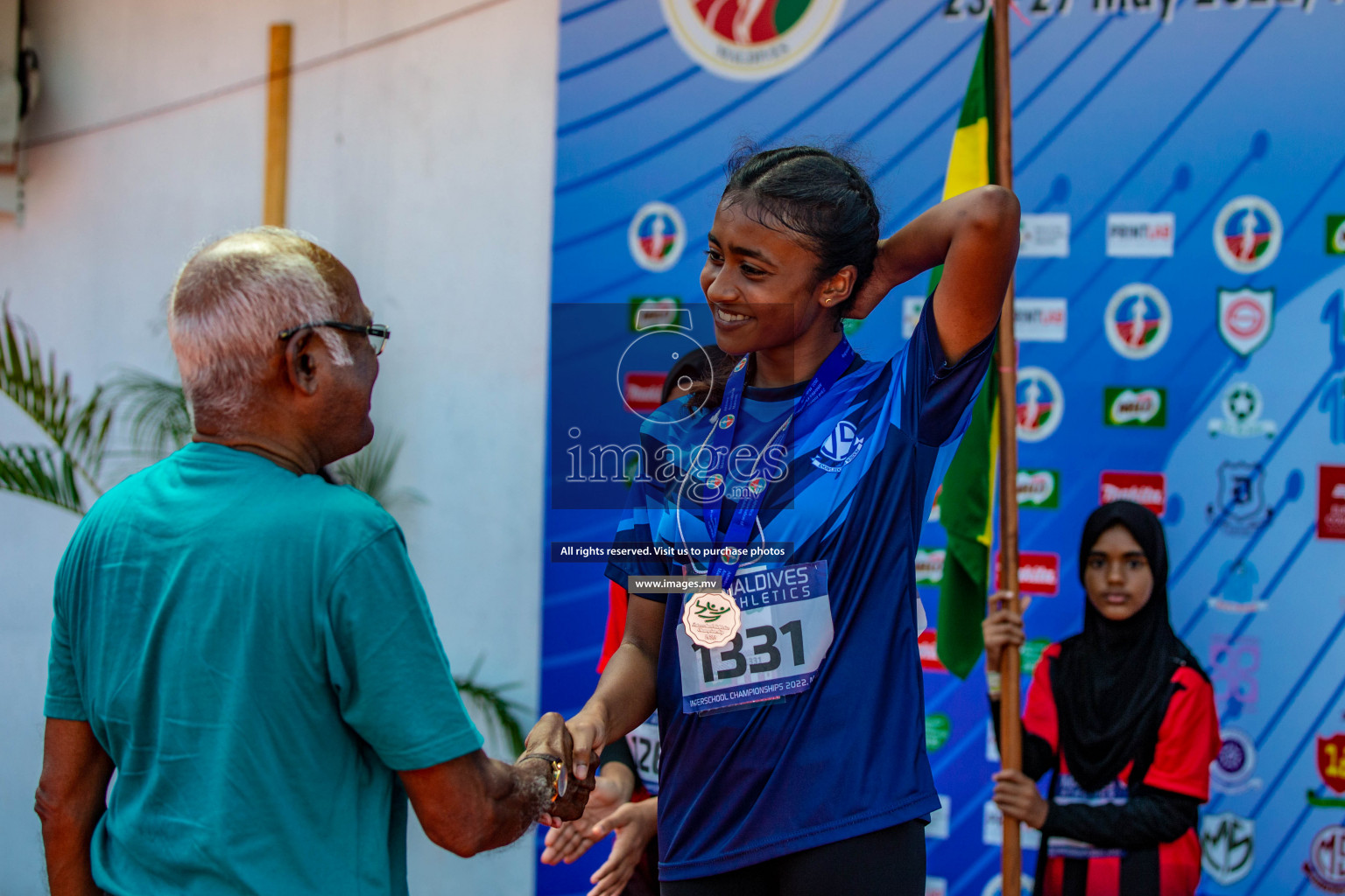 Day 5 of Inter-School Athletics Championship held in Male', Maldives on 27th May 2022. Photos by: Nausham Waheed / images.mv