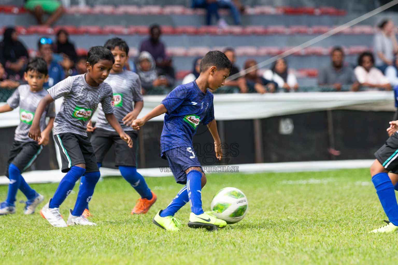 Day 2 of MILO Kids Football Fiesta was held at National Stadium in Male', Maldives on Saturday, 24th February 2024.