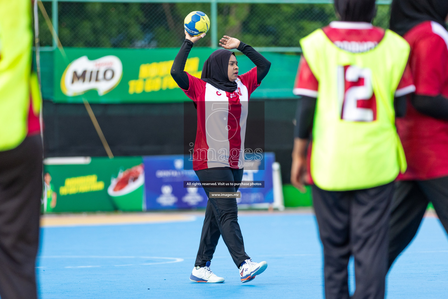 Day 1 of 7th Inter-Office/Company Handball Tournament 2023, held in Handball ground, Male', Maldives on Friday, 16th September 2023 Photos: Nausham Waheed/ Images.mv