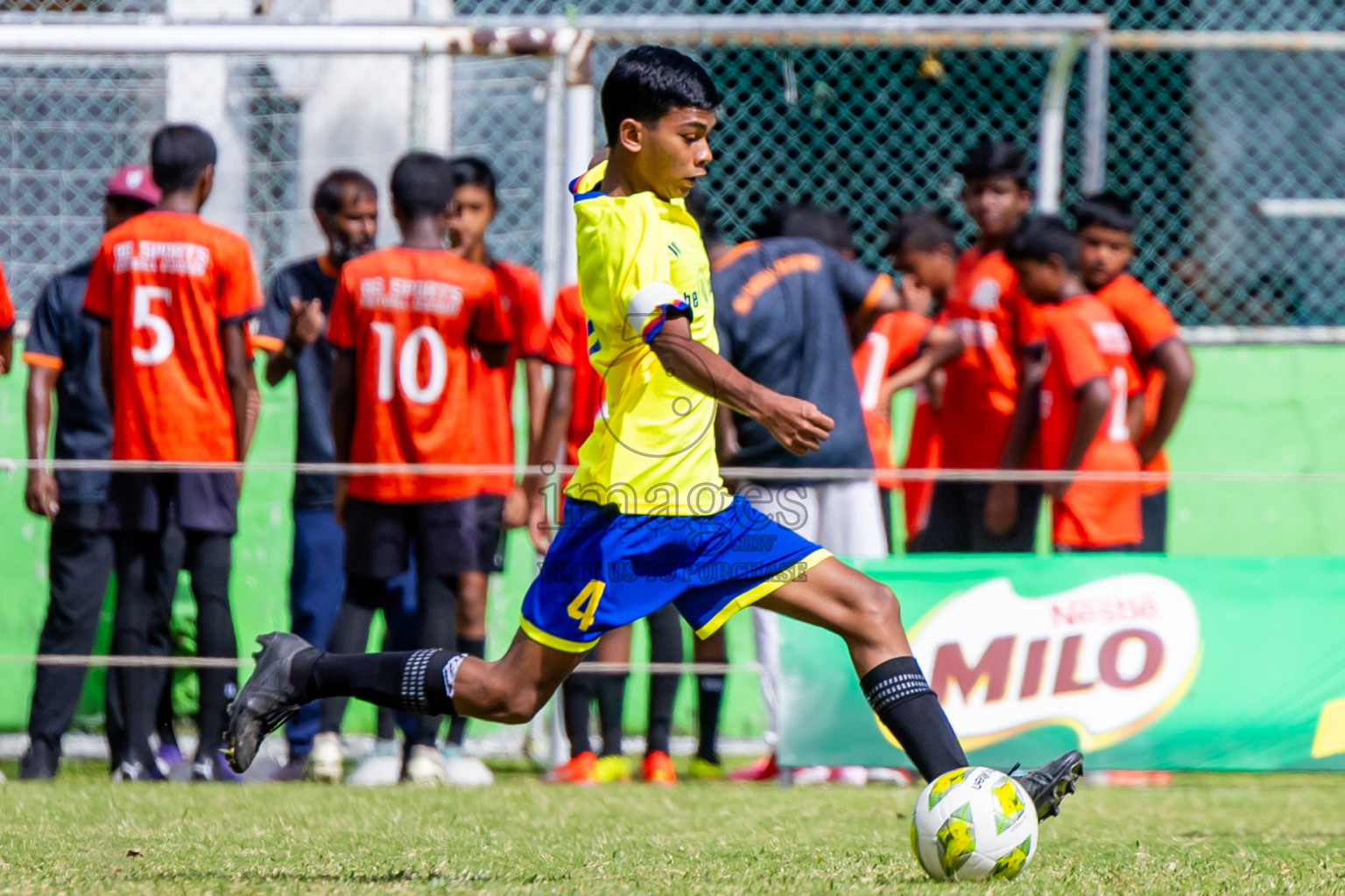 Day 1 of MILO Academy Championship 2024 held in Henveyru Stadium, Male', Maldives on Thursday, 31st October 2024. Photos by Nausham Waheed / Images.mv