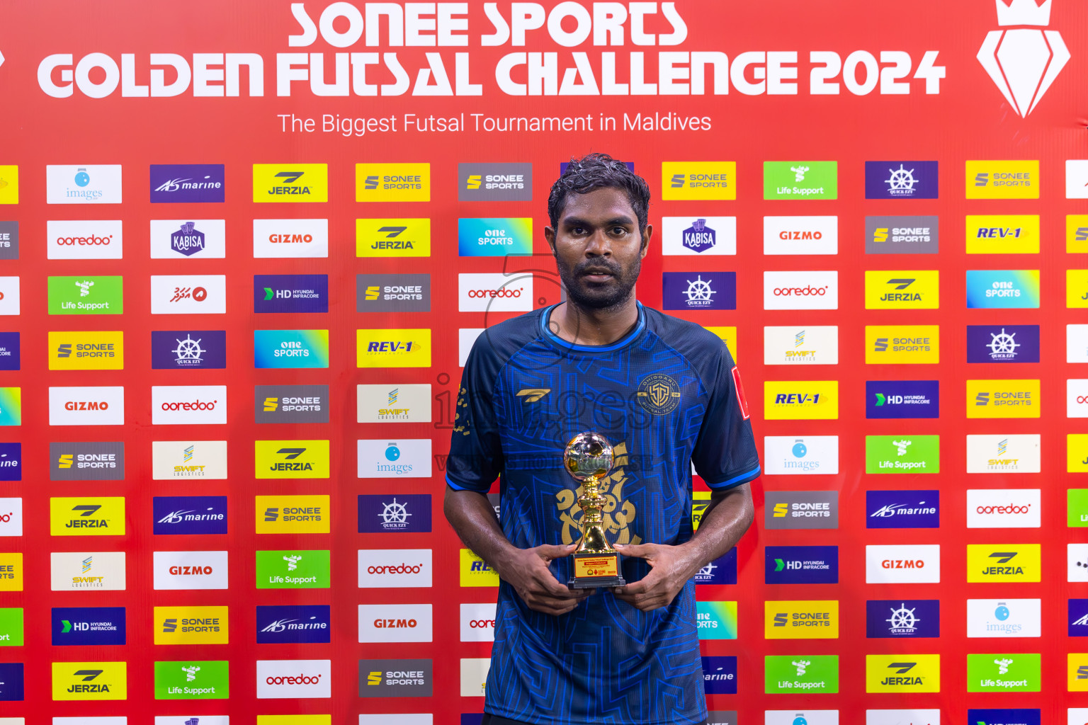 M Dhiggaru vs M Kolhufushi in Day 22 of Golden Futsal Challenge 2024 was held on Monday , 5th February 2024 in Hulhumale', Maldives
Photos: Ismail Thoriq / images.mv