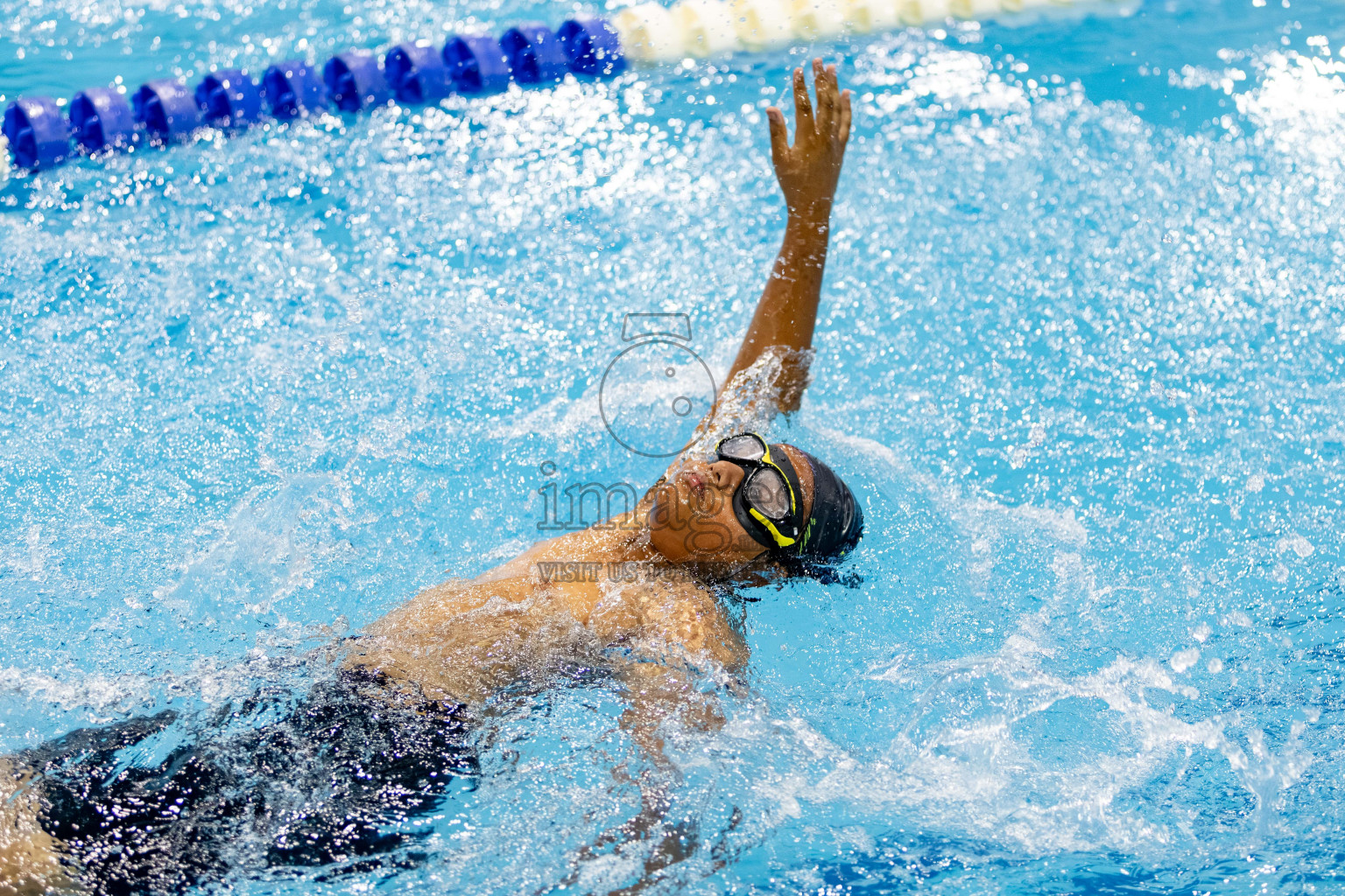 Day 4 of BML 6th National Kids Swimming Kids Festival 2025 held in Hulhumale', Maldives on Thursday, 6th November 2024. Photos: Hassan Simah / images.mv