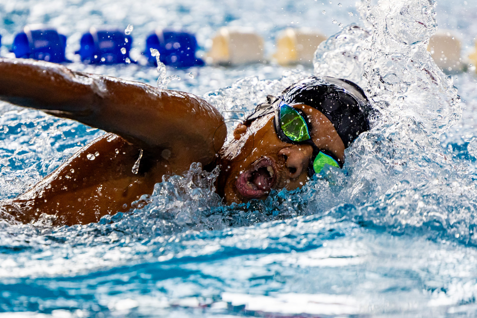 Day 5 of 20th Inter-school Swimming Competition 2024 held in Hulhumale', Maldives on Wednesday, 16th October 2024. Photos: Nausham Waheed / images.mv