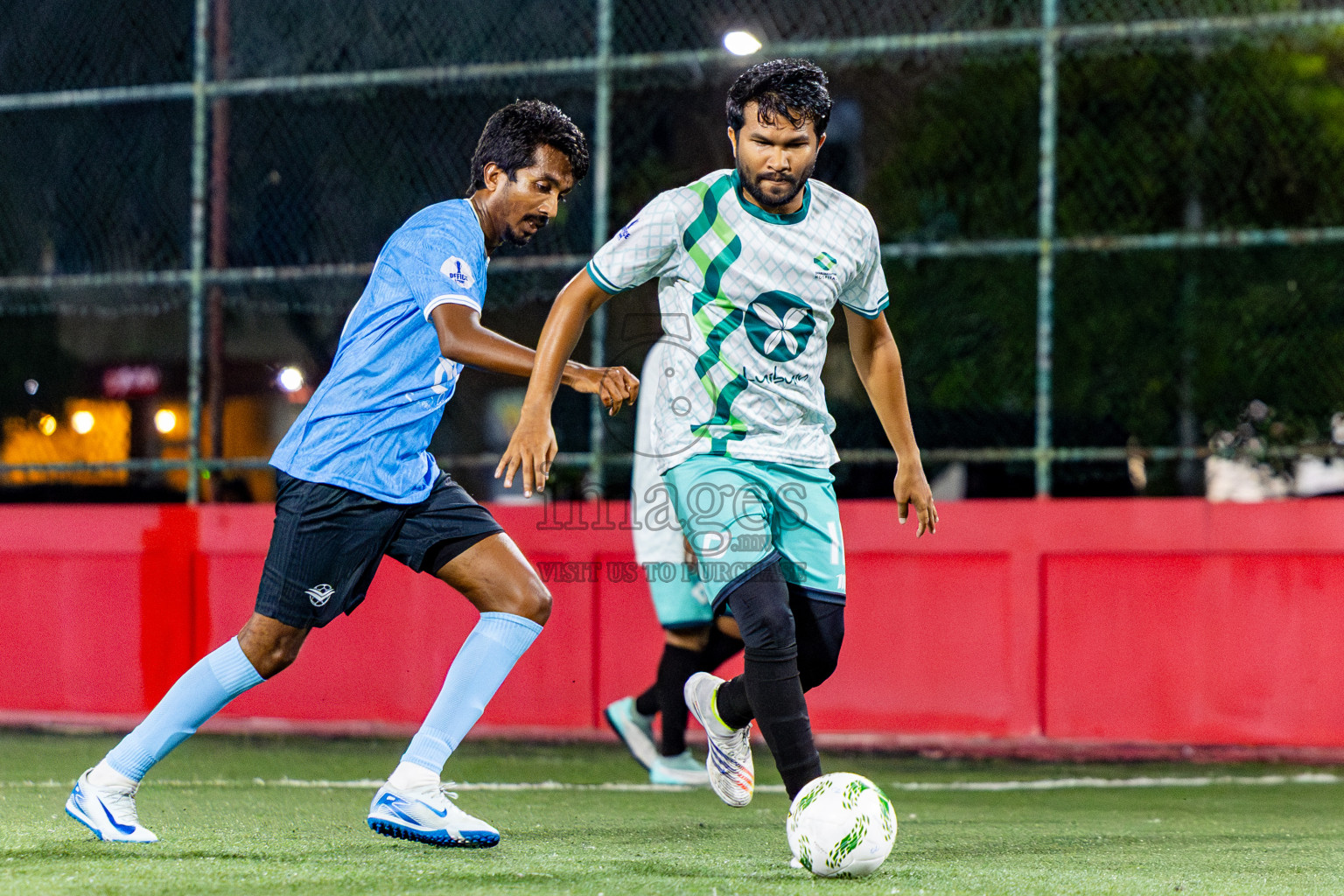Dharumavantha vs Smatown FC in Day 1 of Office League 2025 was held on Wednesday, 16th April 2025 in Hulhumale', Maldives. Photos: Nausham Waheed / images.mv