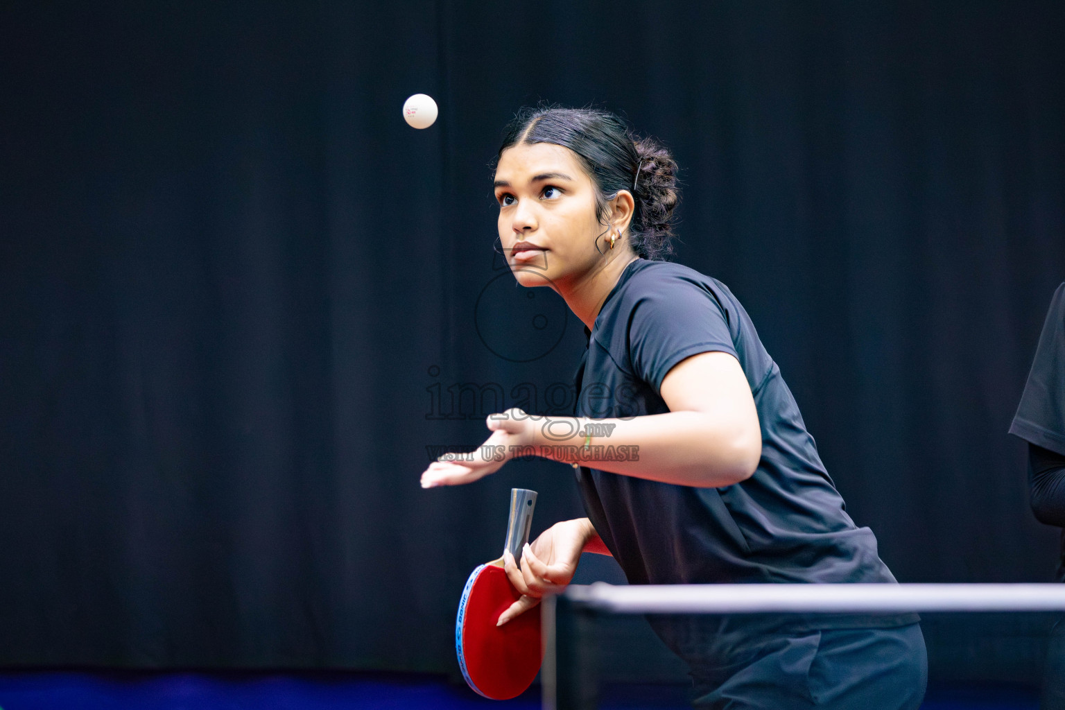 Day 3 of Raajje Junior Table Tennis Championship 2026 was held on Thursday, 16th April 2026 in Male' TT Hall, Male', Maldives. Photos: Areef Adam / images.mv