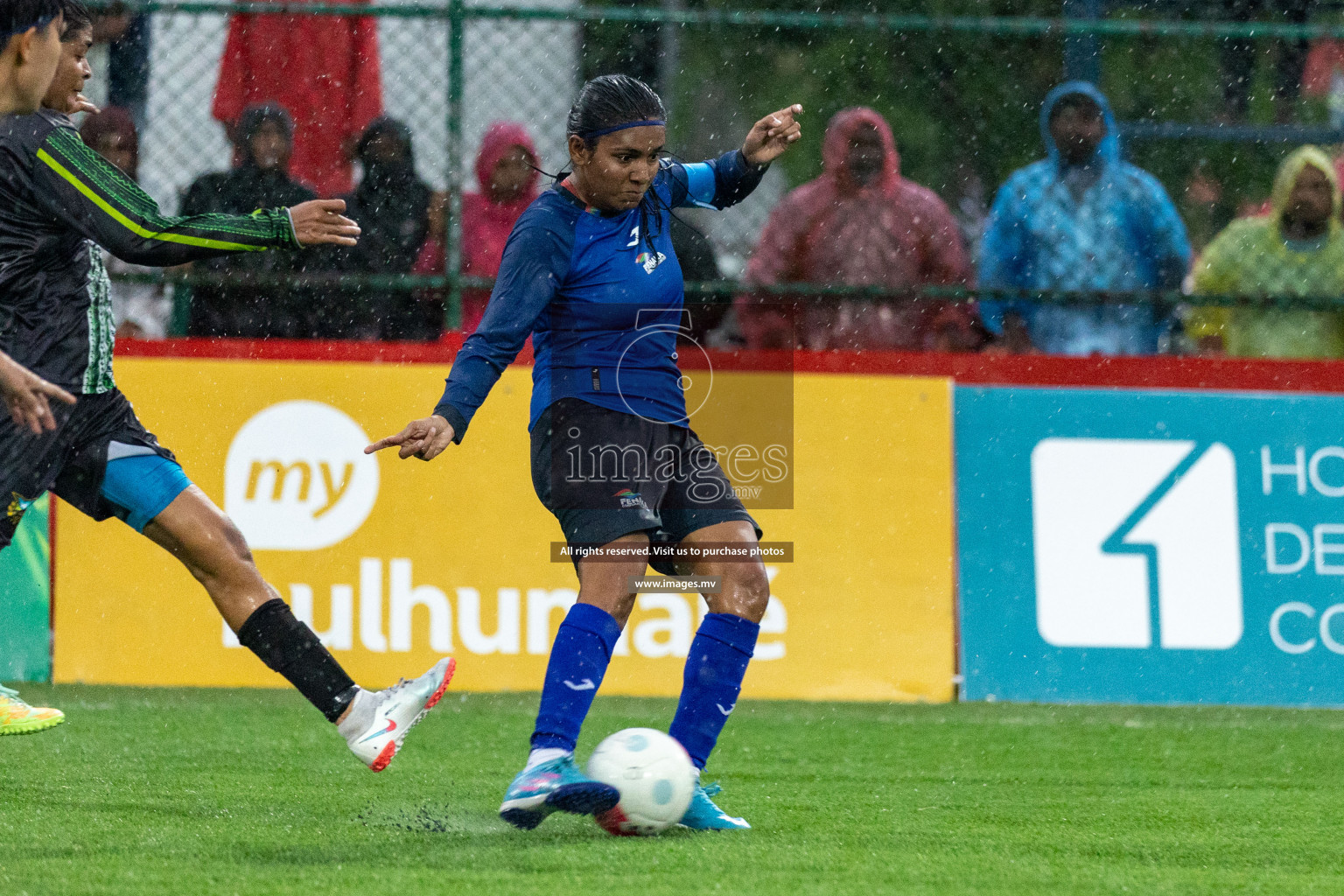 WAMCO vs Team Fenaka in Eighteen Thirty Women's Futsal Fiesta 2022 was held in Hulhumale', Maldives on Friday, 14th October 2022. Photos: Hassan Simah / images.mv