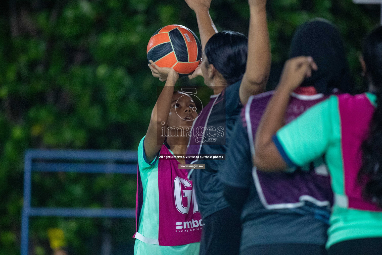 Day 1 of 20th Milo National Netball Tournament 2023, held in Synthetic Netball Court, Male', Maldives on 29th May 2023 Photos: Nausham Waheed/ Images.mv