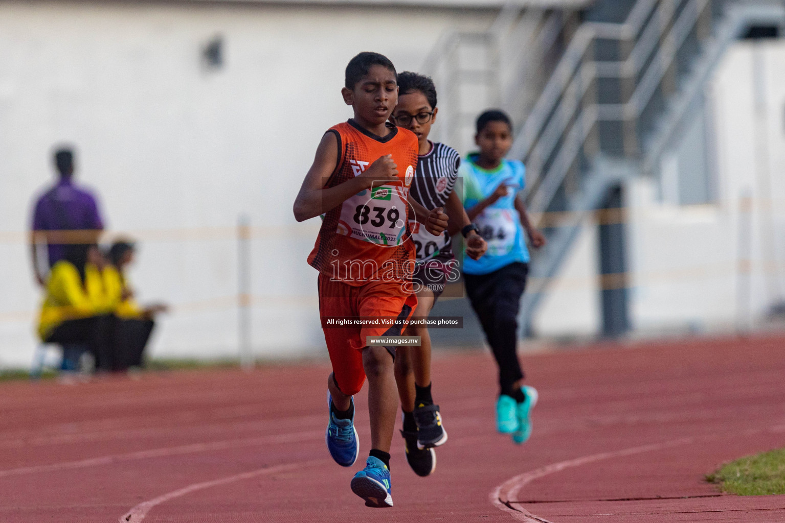 Day two of Inter School Athletics Championship 2023 was held at Hulhumale' Running Track at Hulhumale', Maldives on Sunday, 15th May 2023. Photos: Shuu/ Images.mv