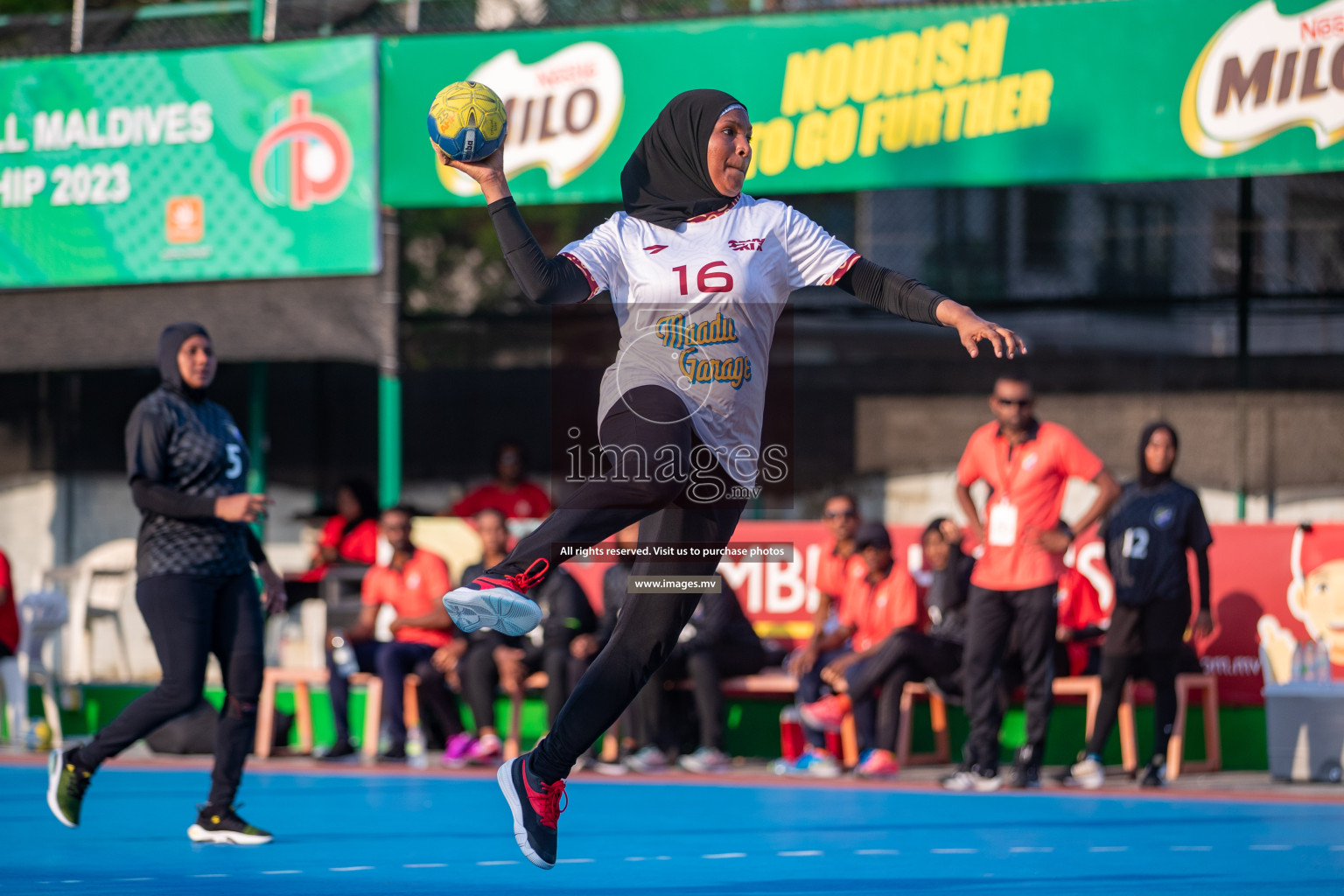 Day 1 of 6th MILO Handball Maldives Championship 2023, held in Handball ground, Male', Maldives on Friday, 20 h May 2023 Photos: Nausham Waheed/ Images.mv