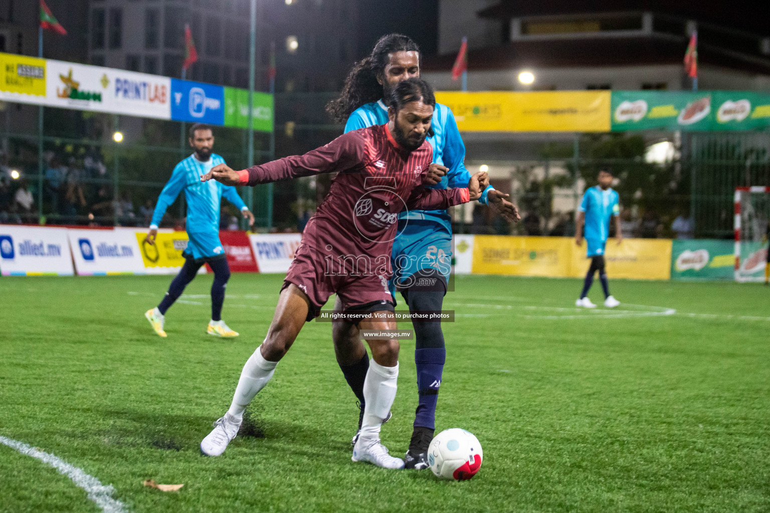 MACL vs Trade Club in Club Maldives Cup 2022 was held in Hulhumale', Maldives on Sunday, 9th October 2022. Photos: Hassan Simah / images.mv