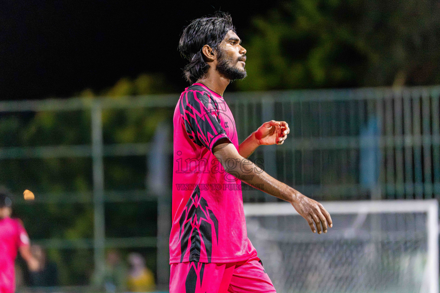 Goalhians VS Foemathi in Day 4 - Fonadhoo Youth Futsal Challenge 2025 held in Fonadhoo Futsal Stadium, L. Fonadhoo, Maldives on Wednesday, 29th October 2025 Photos: Arif Rasheed / images.mv