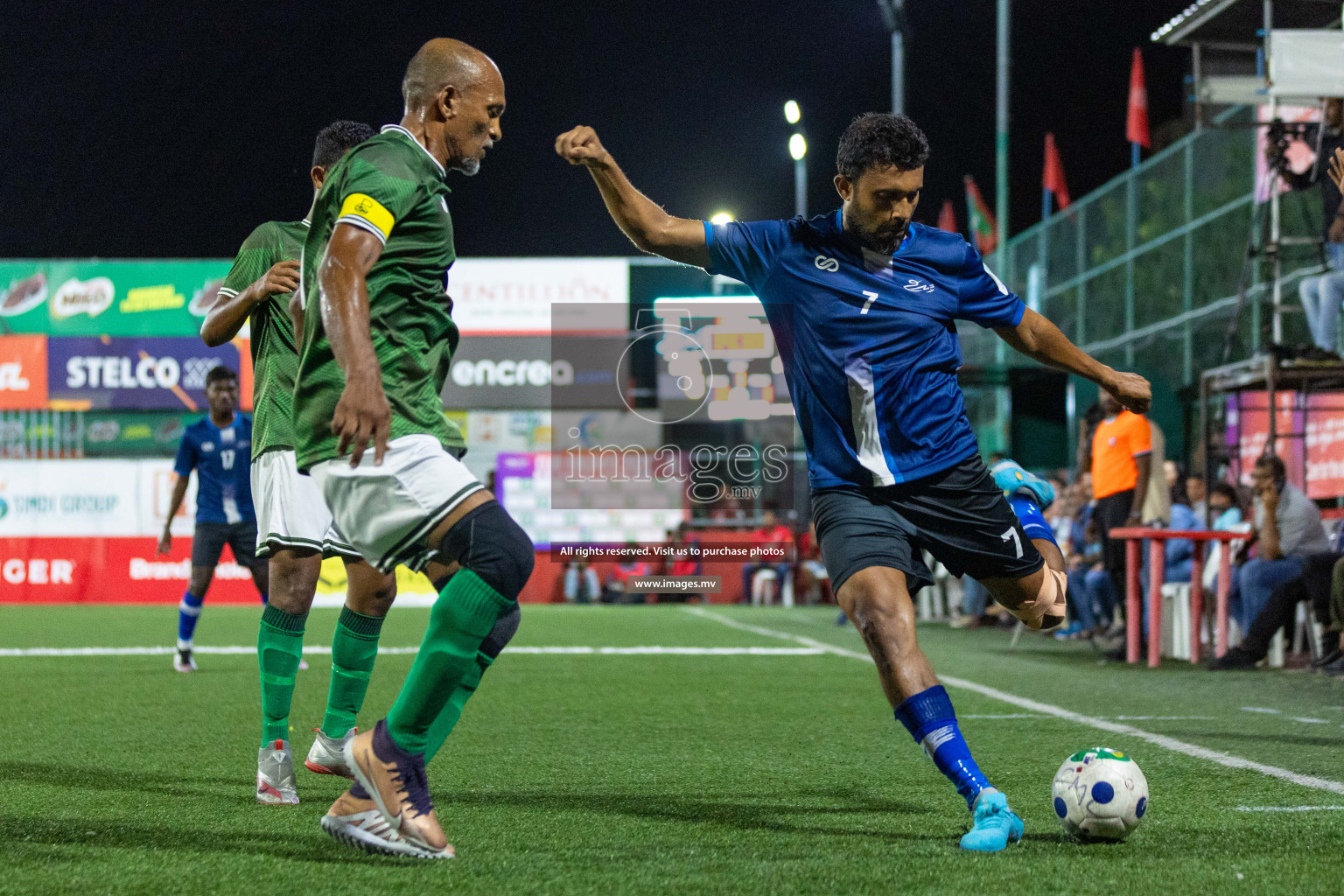 POSC vs Team Khaarijee in Quarter Finals of Club Maldives Cup Classic 2023 held in Hulhumale, Maldives, on Friday, 11th August 2023 Photos: Ismail Thoriq, Nausham Waheed / images.mv