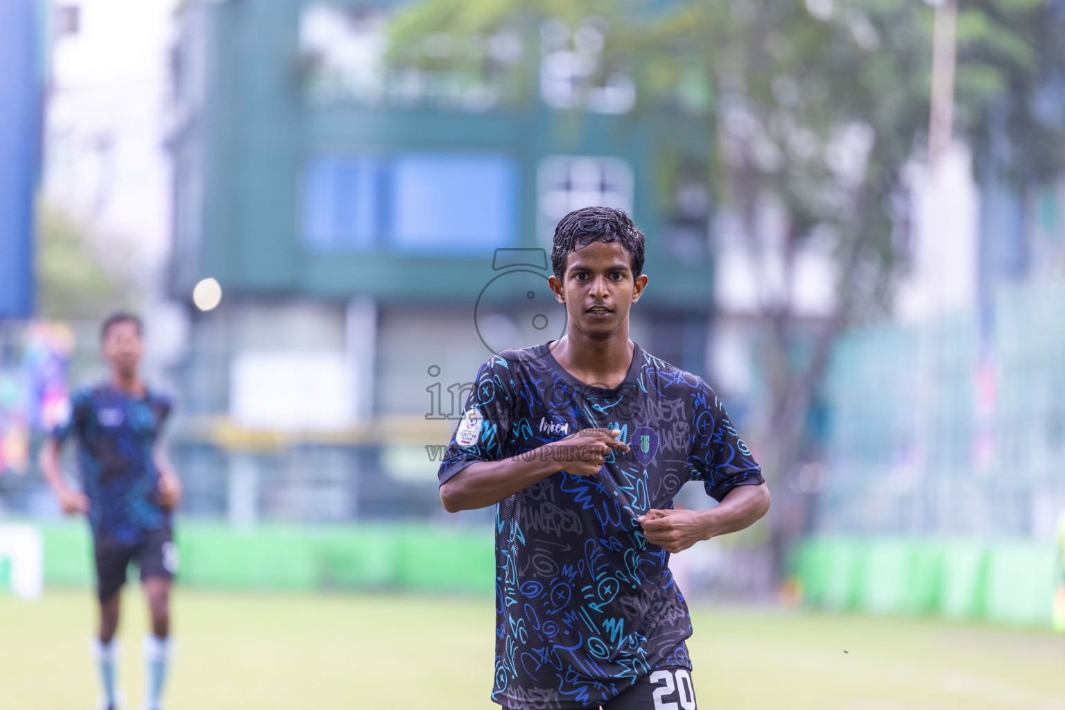 Club Eagles vs Super United Sports (U14) in Day 4 of Dhivehi Youth League 2024 held at Henveiru Stadium on Thursday, 28th November 2024. Photos: Shuu Abdul Sattar/ Images.mv