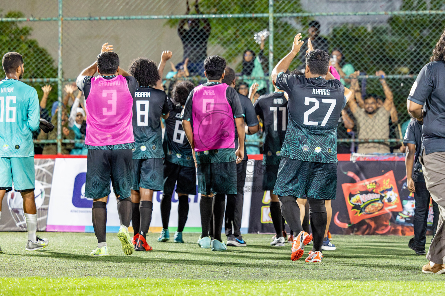 SDFC VS TEAM BADHAHI in Club Maldives Classic 2024 held in Rehendi Futsal Ground, Hulhumale', Maldives on Monday, 9th September 2024. Photos: Nausham Waheed / images.mv