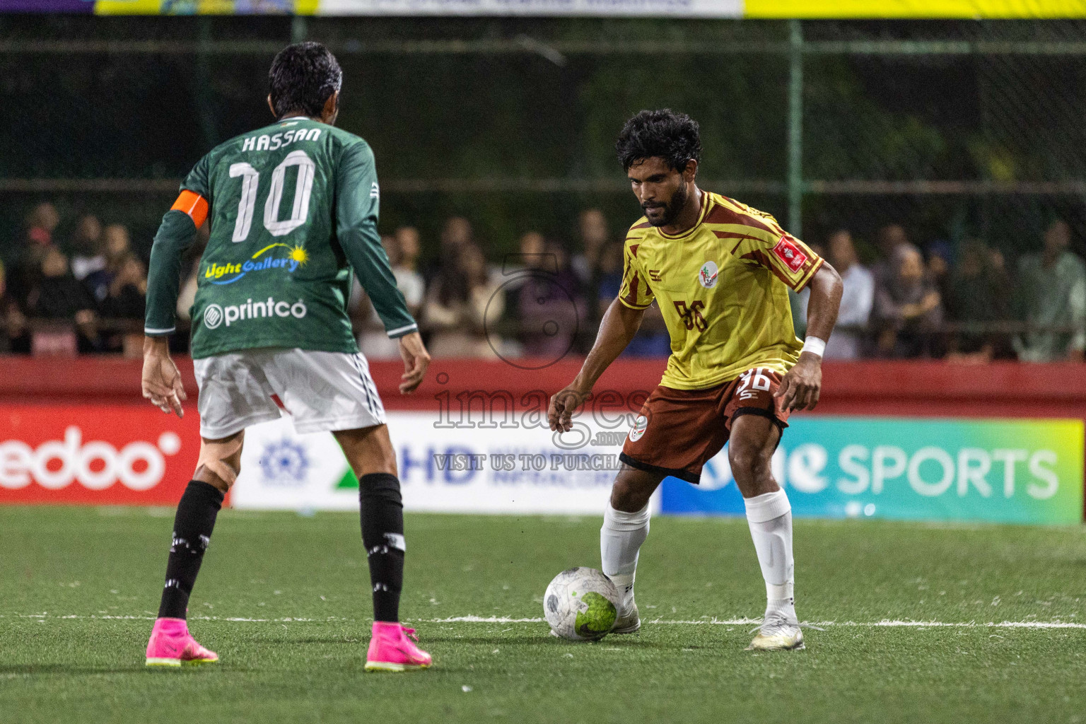 N.Holhudhoo VS N.Miladhoo in Day 11 of Golden Futsal Challenge 2024 was held on Thursday, 25th January 2024, in Hulhumale', Maldives Photos: Nausham Waheed / images.mv