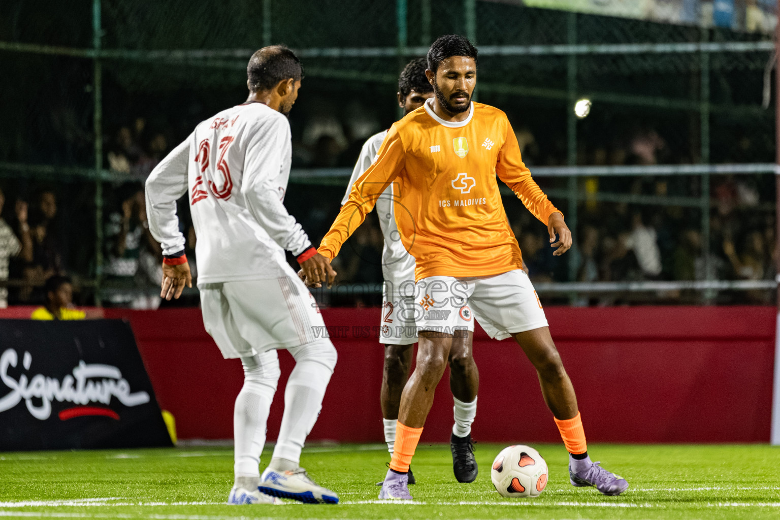 CC Sports Club vs Team Kaashidhoo in Kings Cup of Club Maldives Cup 2025 held in Rehendi Futsal Ground, Hulhumale', Maldives on Monday, 1st September 2025. Photos: Areef, Yasna / images.mv