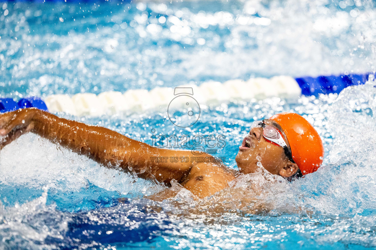 Day 1 of 20th Inter-school Swimming Competition 2024 held in Hulhumale', Maldives on Saturday, 12th October 2024. Photos: Ismail Thoriq / images.mv